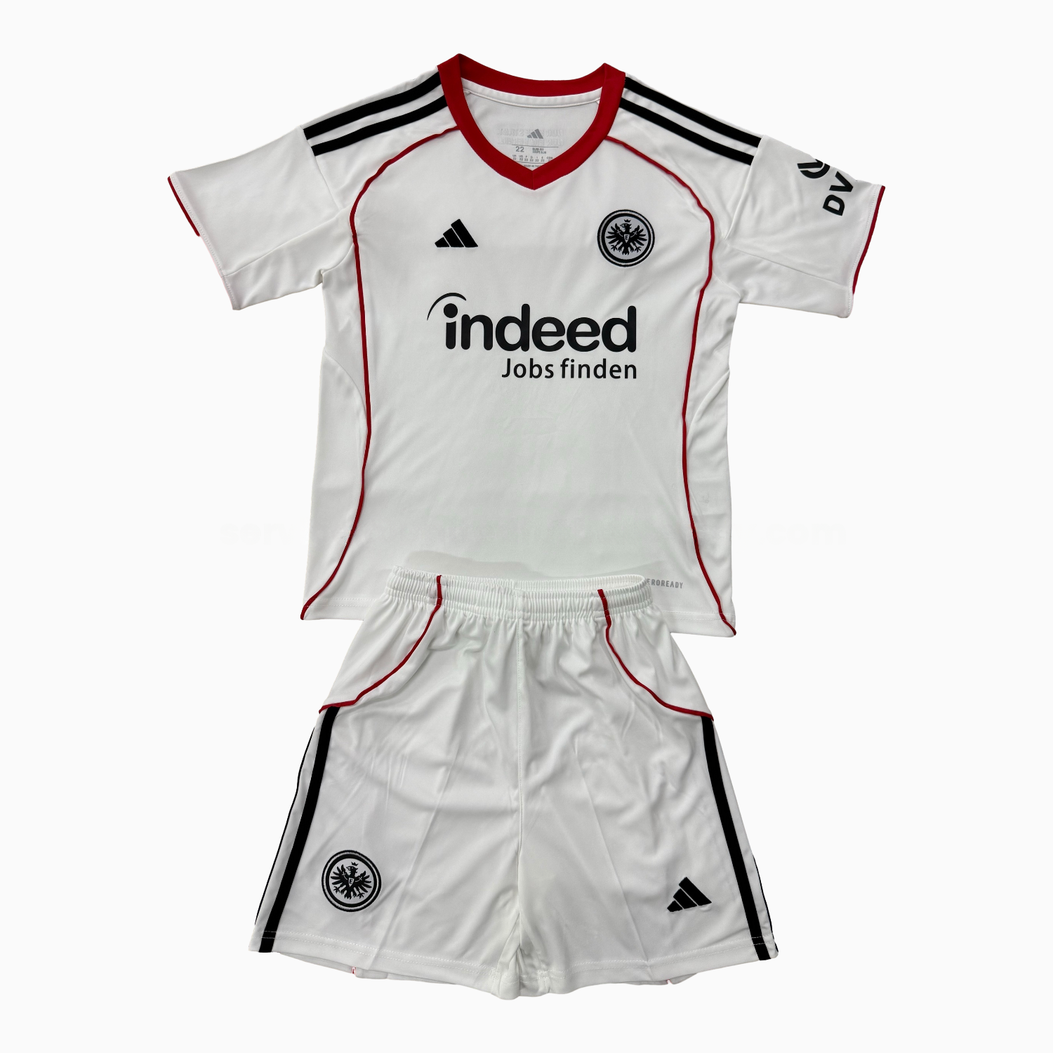 Frankfurt 25-26 Away Men's Adult Jersey Set - Fans Version - UnitedFutballJersey