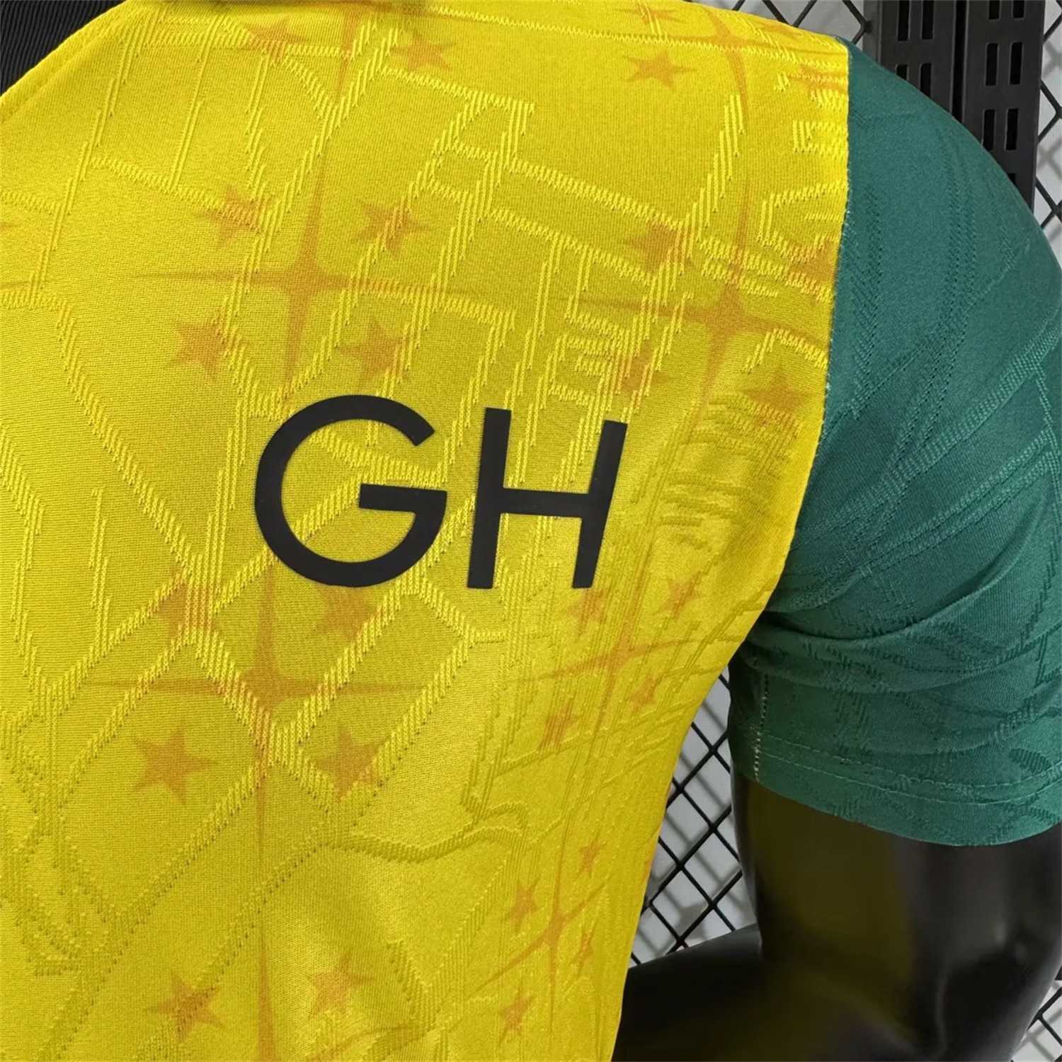 Ghana 2026 Coat Of Arms Yellow Special Jersey - Player Version - UnitedFutballJersey