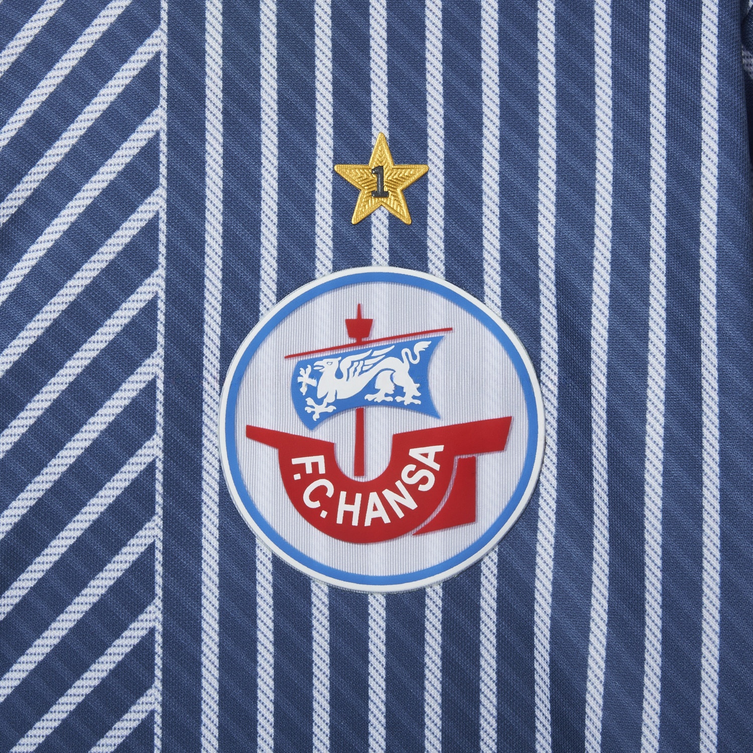 Hansa Rostock 25-26 60-Year Anniversary Fisherman Jersey - Fans Version - UnitedFutballJersey