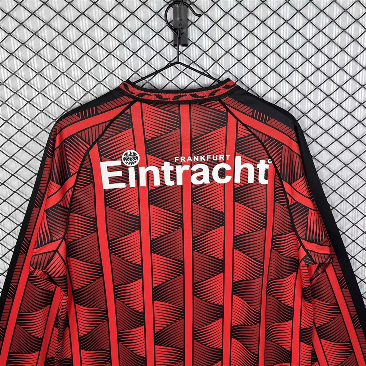 Retro Frankfurt 1995-96 Home Long Sleeves Jersey - UnitedFutballJersey