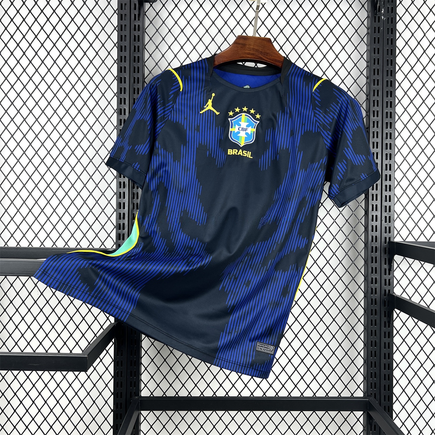 Brazil 2026 Away Blue Jersey - Fans Version - UnitedFutballJersey