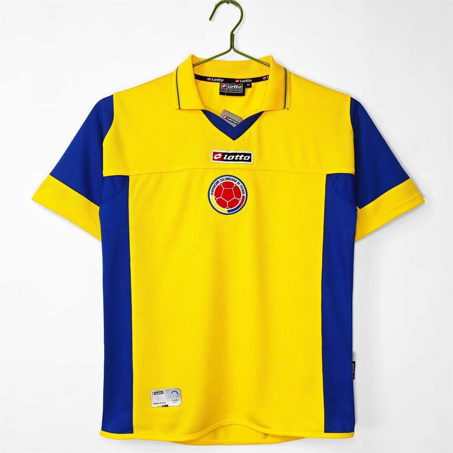 Retro Colombia 2003-05 Home Jersey - UnitedFutballJersey