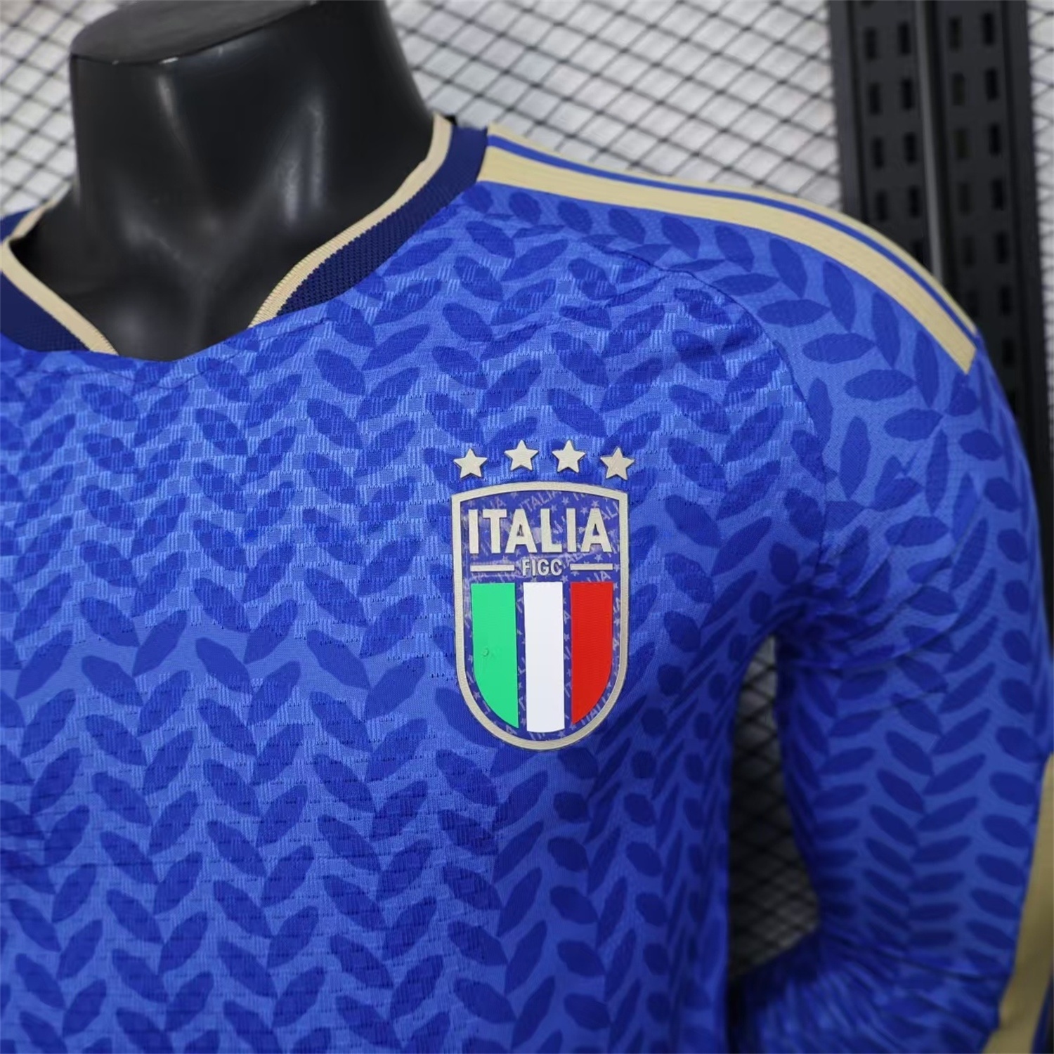 Italy 2026 Home Long Sleeves Jersey - Player Version - UnitedFutballJersey