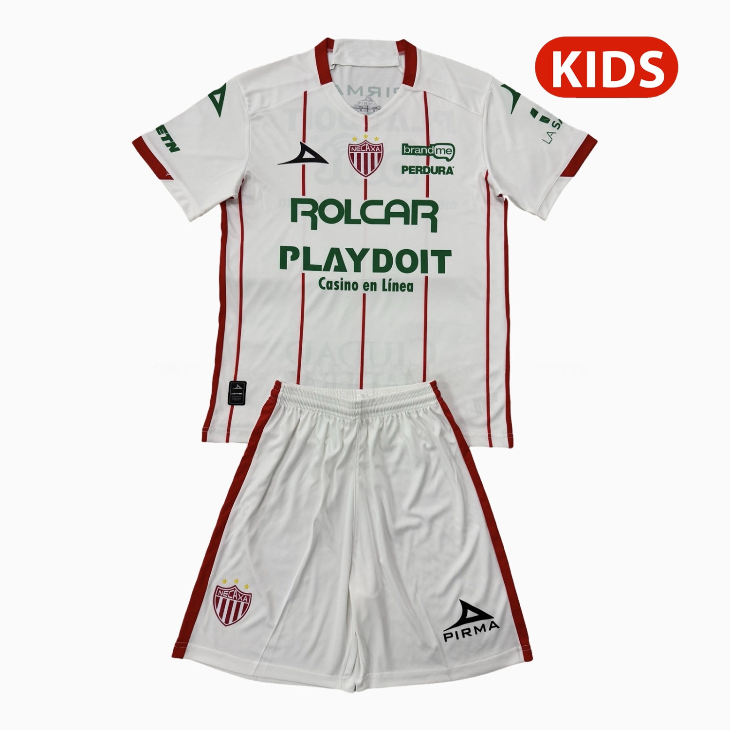 Necaxa 25-26 Home Kids Kit - UnitedFutballJersey