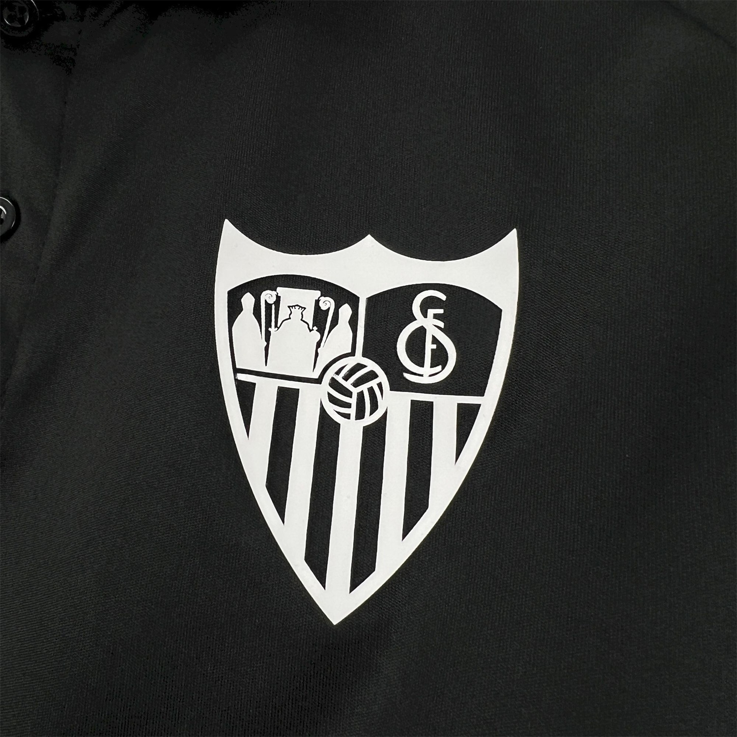 Sevilla 25-26 Black Travel Jersey - Fans Version - UnitedFutballJersey
