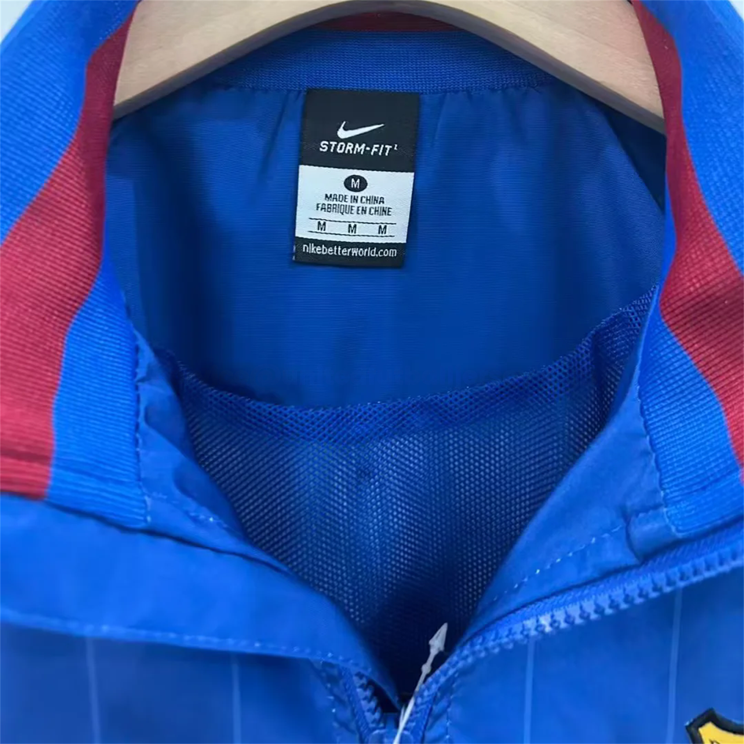Barcelona 25-26 Windbreaker Jacket - Dark Blue - UnitedFutballJersey