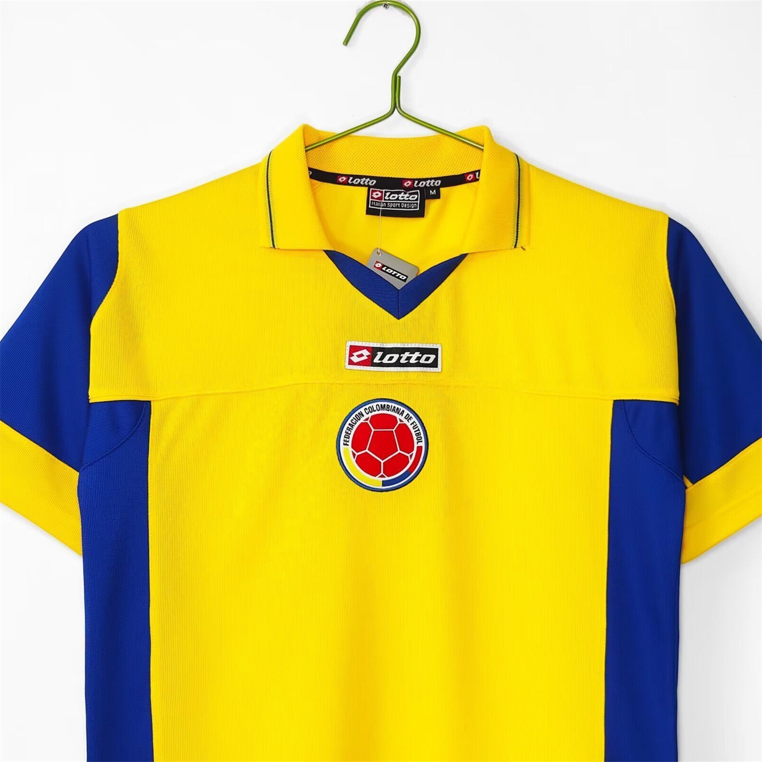 Retro Colombia 2003-05 Home Jersey - UnitedFutballJersey