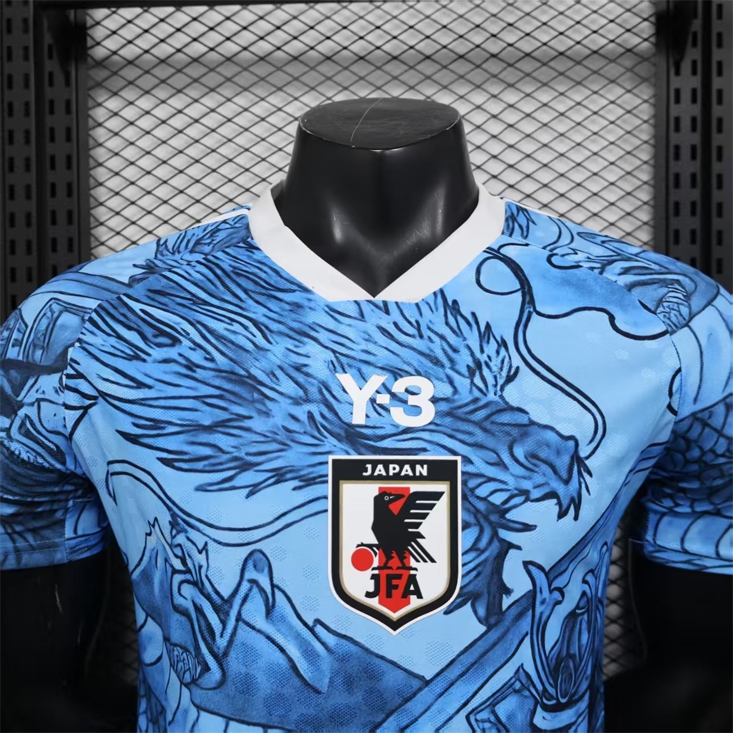 Japan 25-26 Y3 Samurai And Dragon Special Jersey - Player Version - UnitedFutballJersey