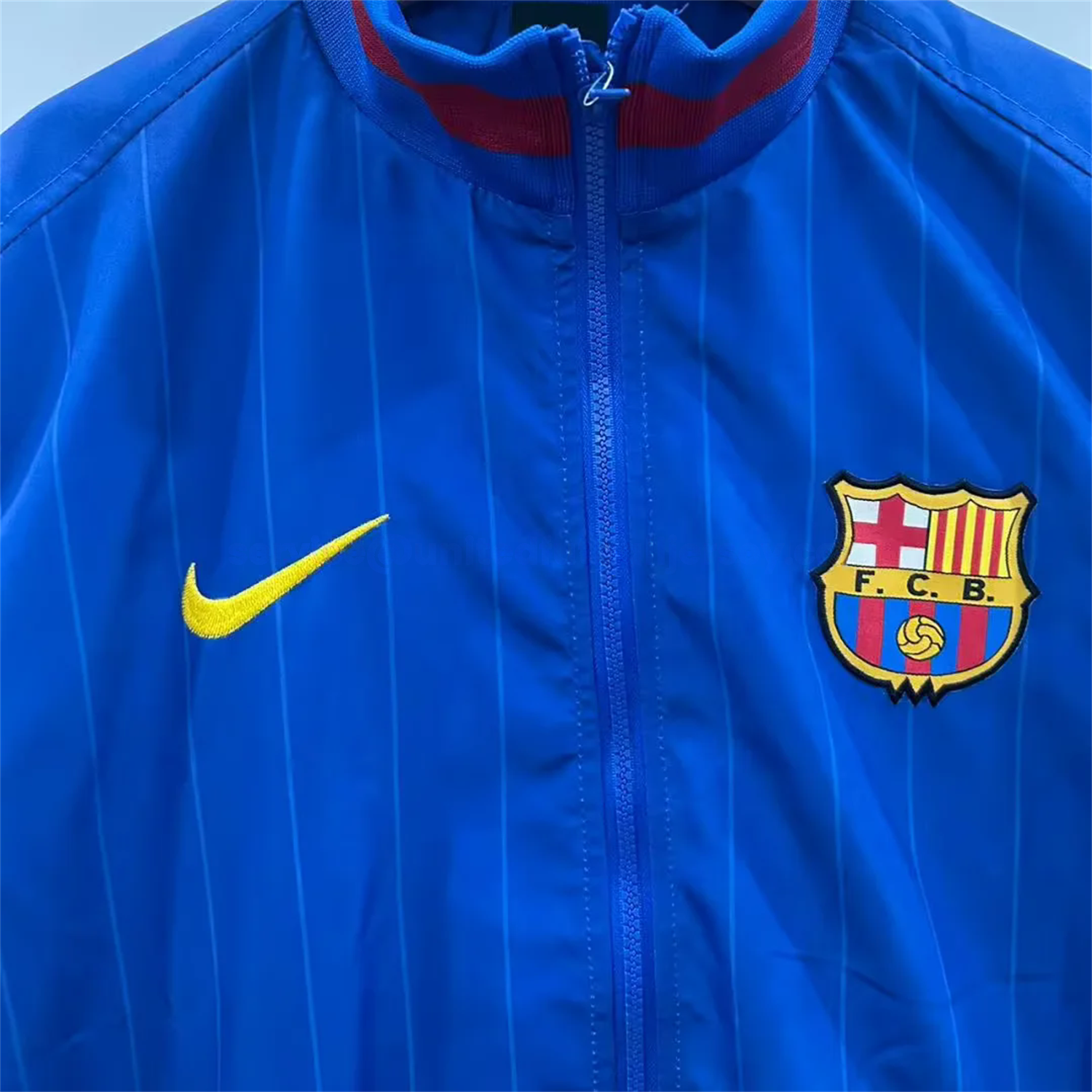Barcelona 25-26 Windbreaker Jacket - Dark Blue - UnitedFutballJersey