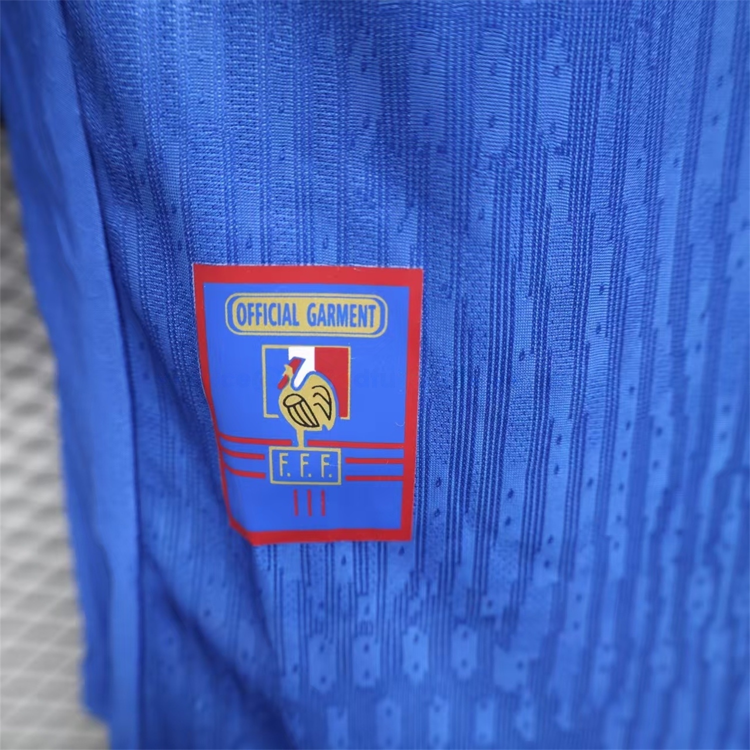 Retro France 1998 Home Blue Jersey - Player Version - UnitedFutballJersey