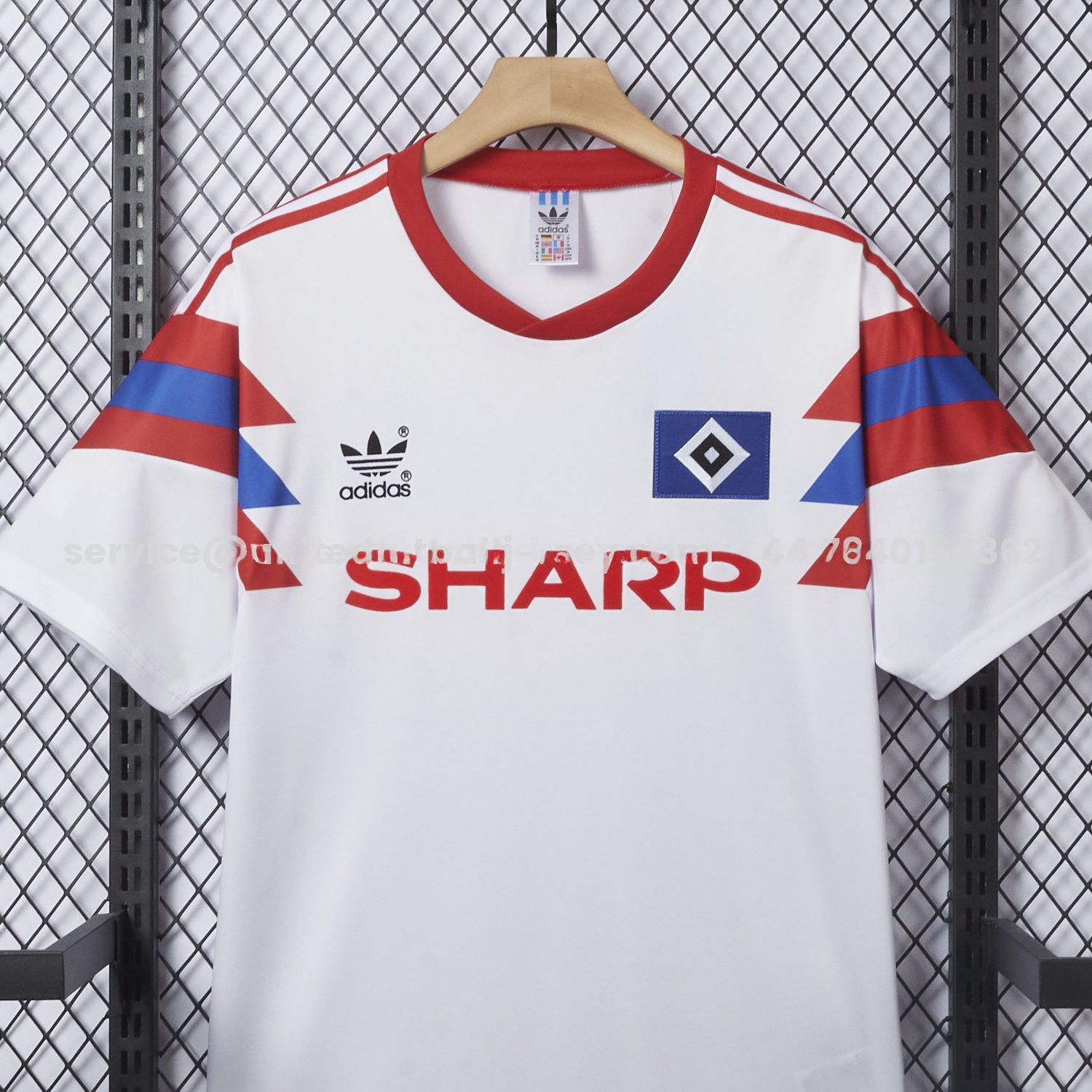 Retro Hamburger SV 1989-90 Home Jersey - UnitedFutballJersey