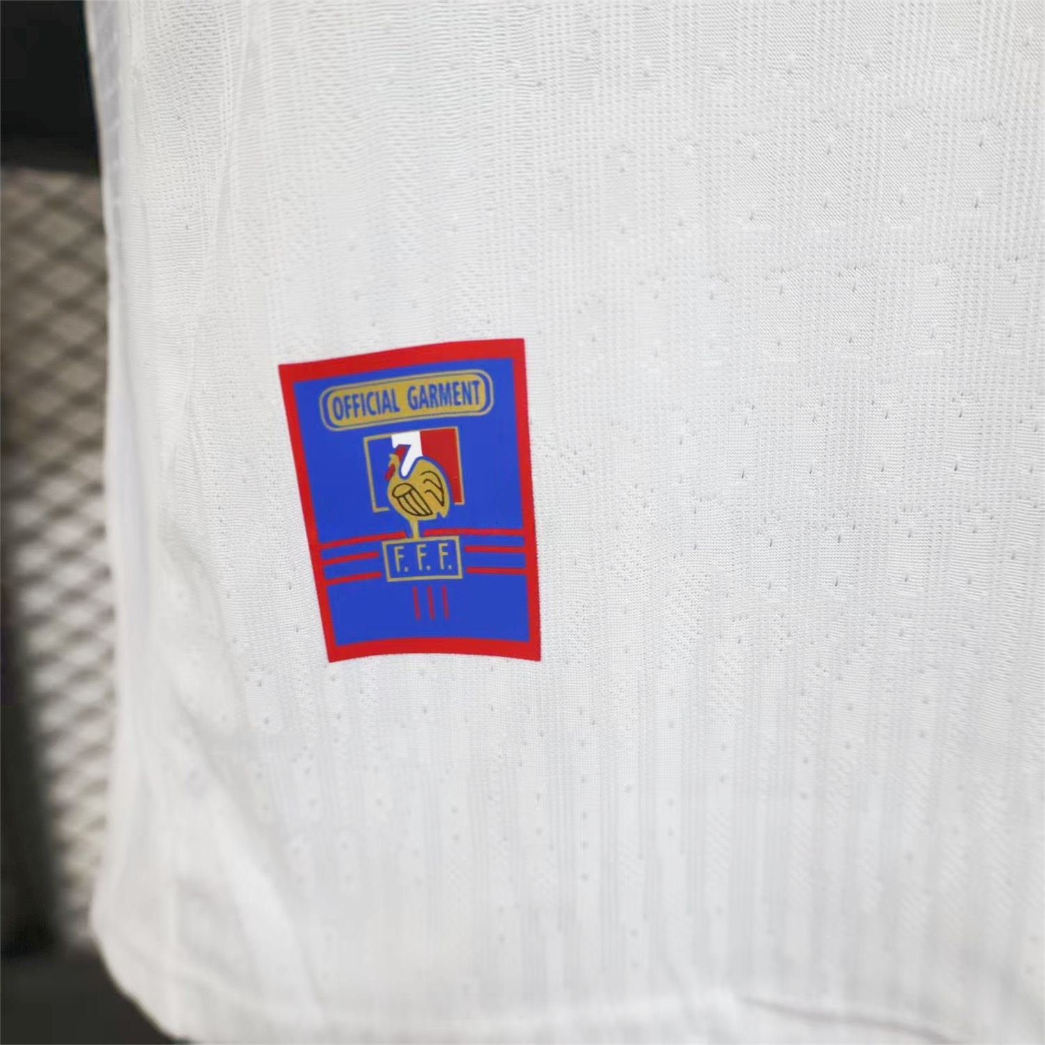 Retro France 1998 Away White Jersey - Player Version - UnitedFutballJersey