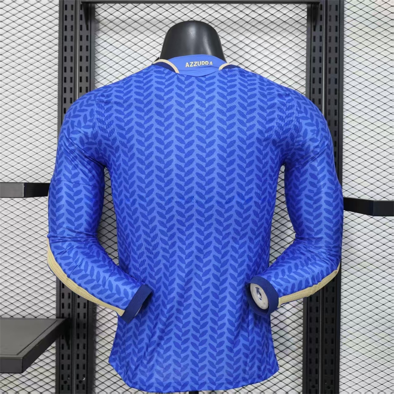 Italy 2026 Home Long Sleeves Jersey - Player Version - UnitedFutballJersey