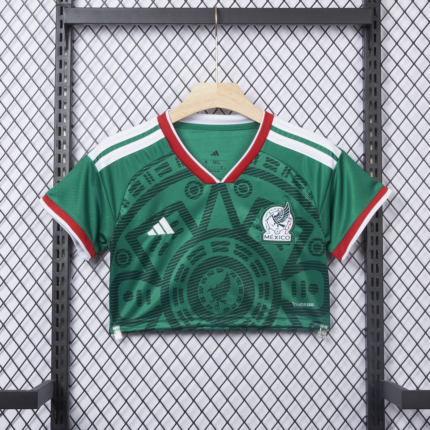 Women's Mexico 2026 Home Cropped Jersey - UnitedFutballJersey
