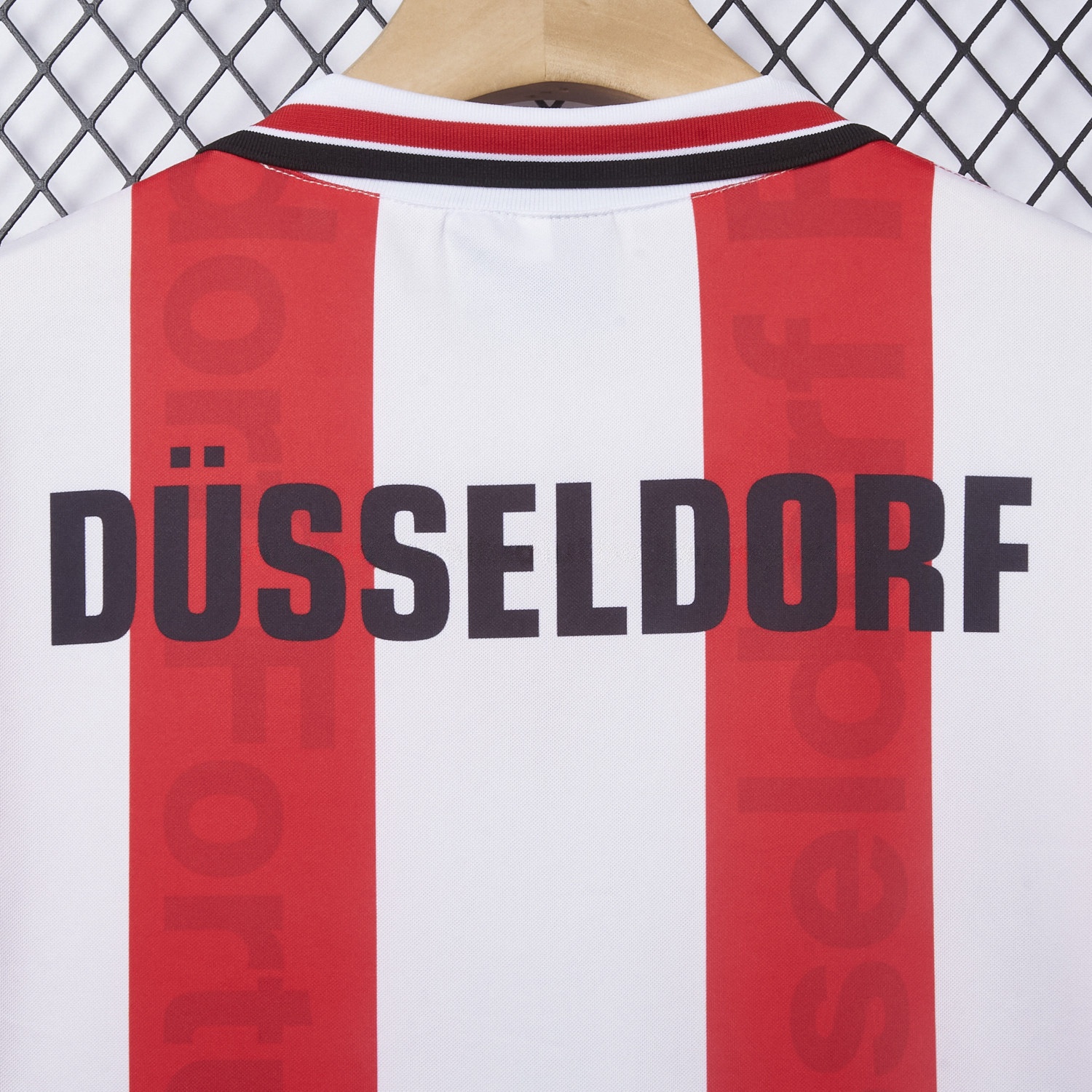 Retro Fortuna Düsseldorf 1996-98 Home Jersey - UnitedFutballJersey
