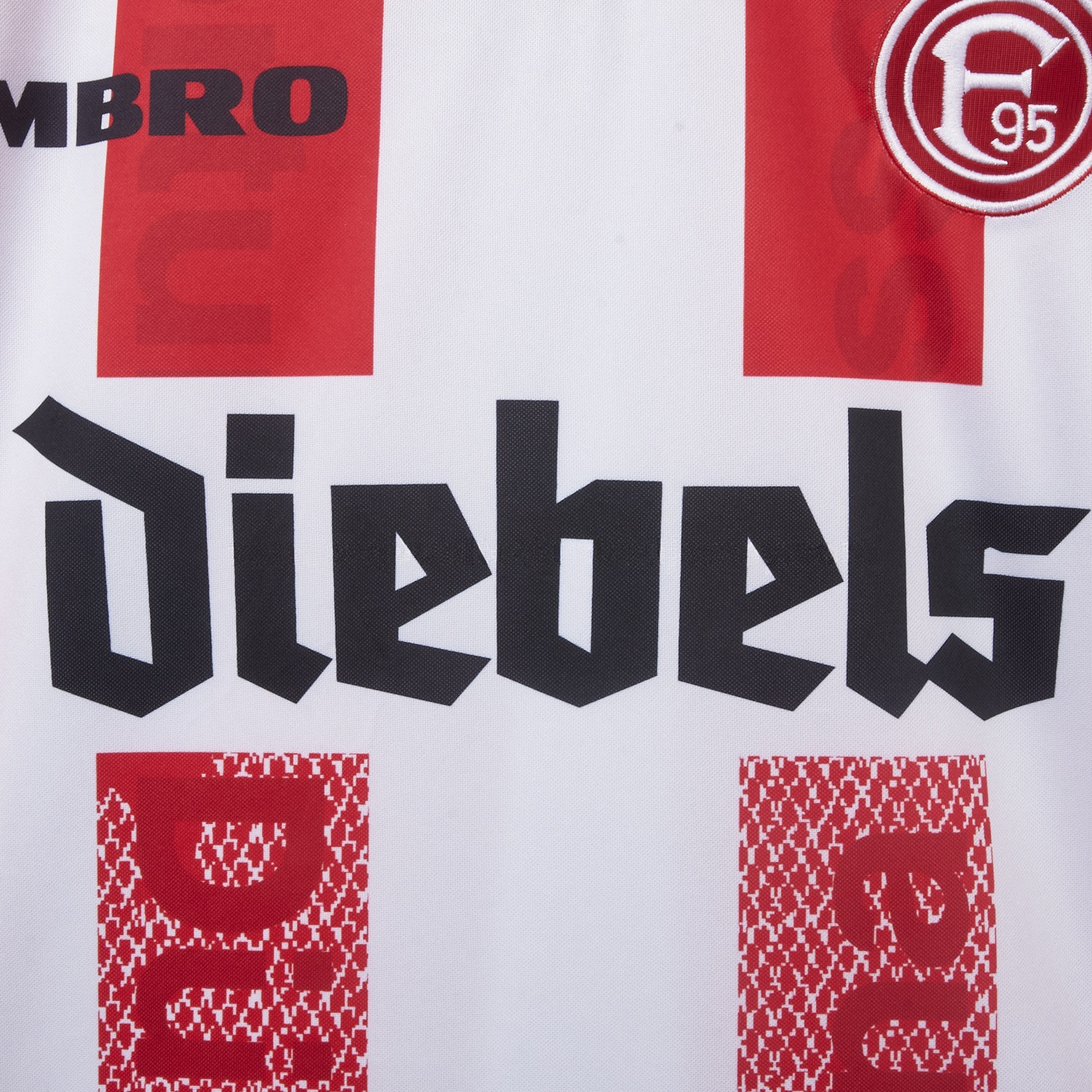 Retro Fortuna Düsseldorf 1996-98 Home Jersey - UnitedFutballJersey