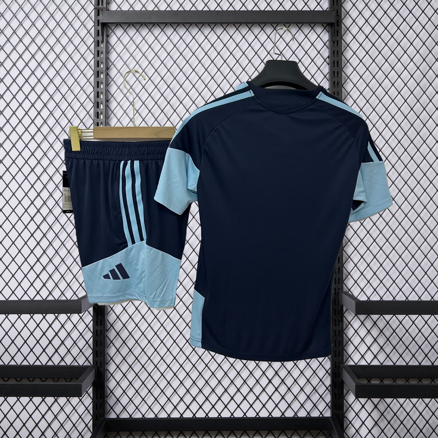 Argentina 2026 Black Pre-Match Training Kids Kit - UnitedFutballJersey