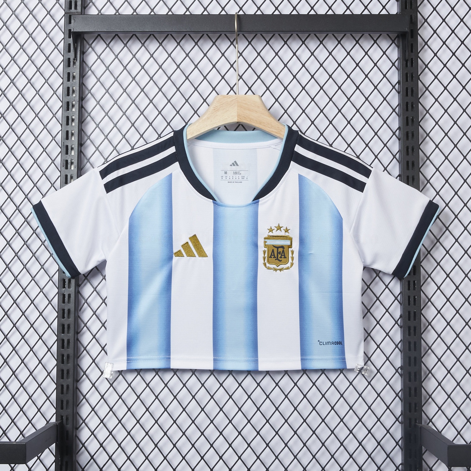 Women's Argentina 2026 Home Cropped Jersey - UnitedFutballJersey