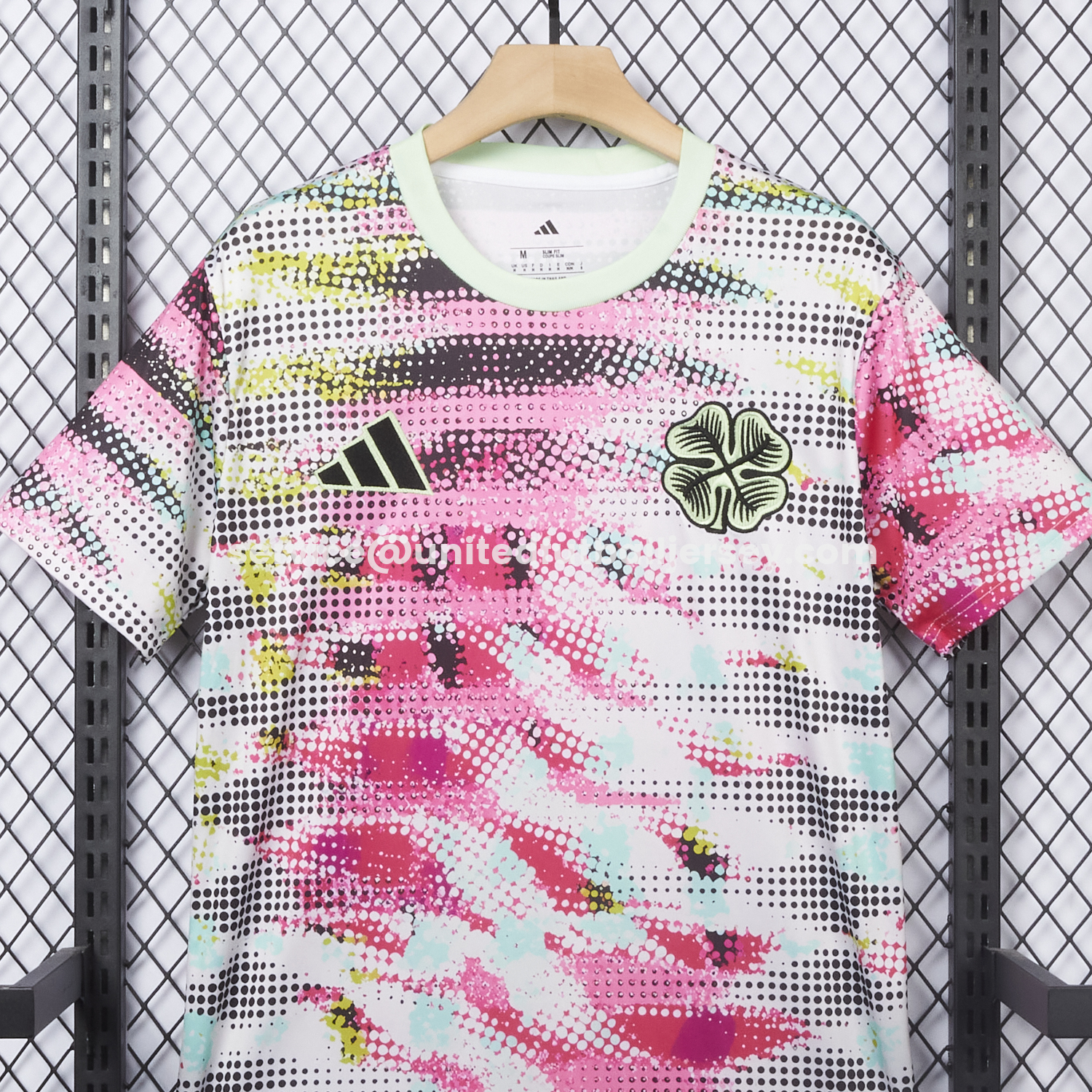 Celtic 25-26 Pink And Grey Special Jersey - Fans Version - UnitedFutballJersey