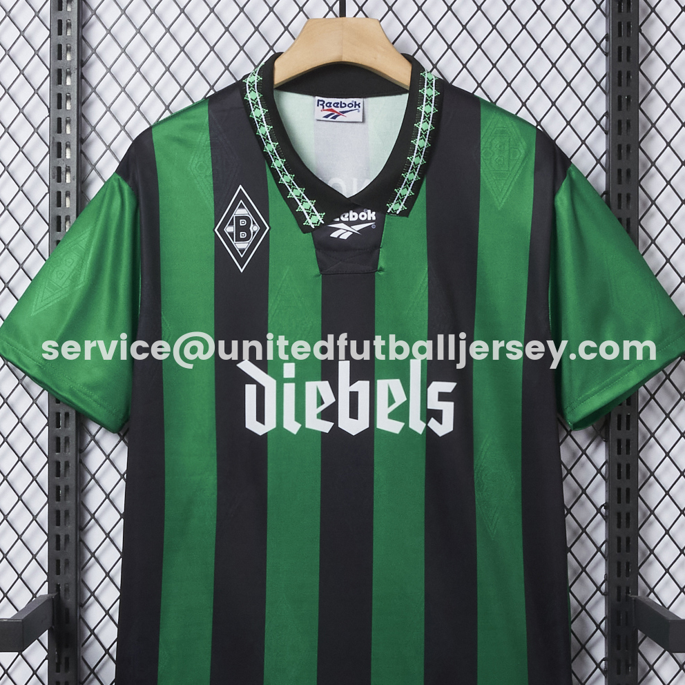 Retro Borussia Mönchengladbach 1995-96 Away Jersey - UnitedFutballJersey