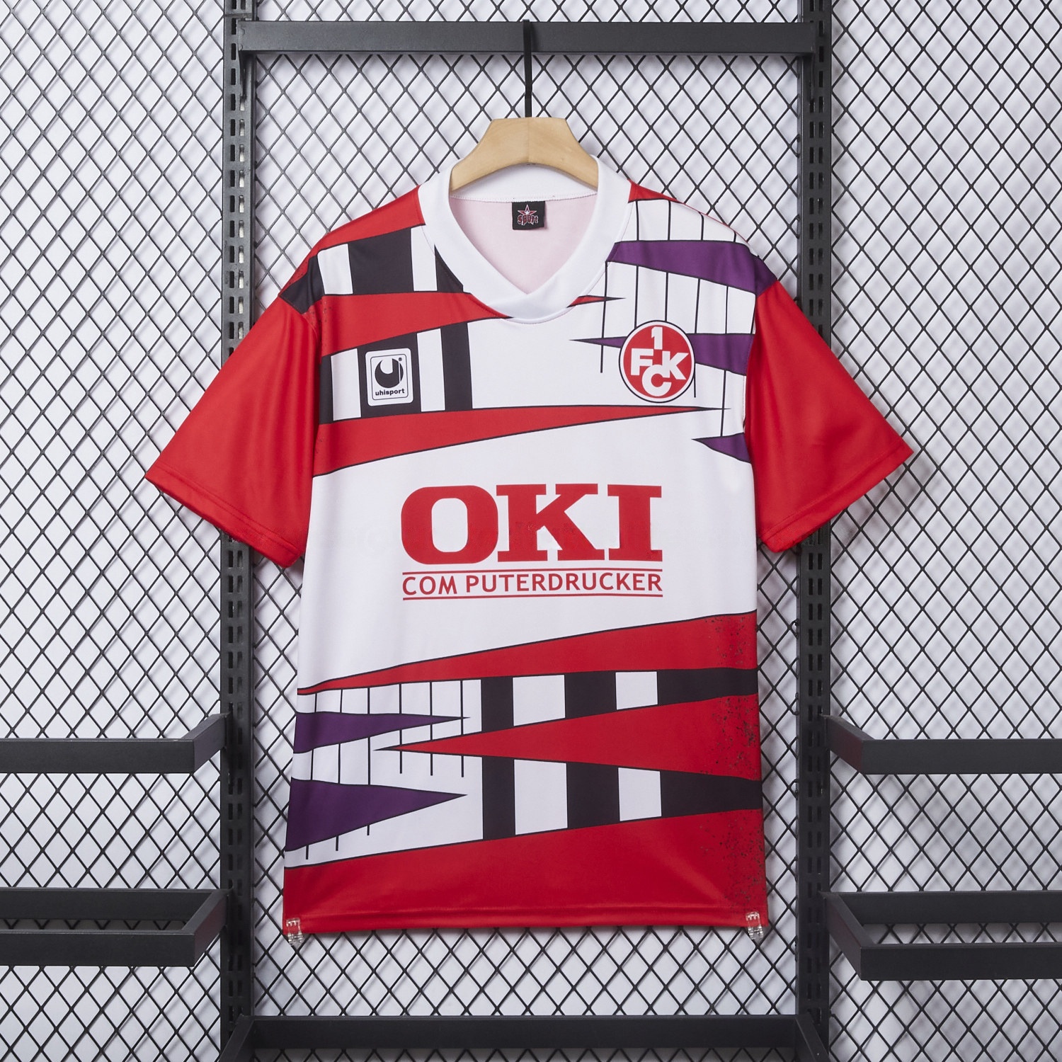 Retro Kaiserslautern 1991-92 Home Jersey - Fans Version - UnitedFutballJersey
