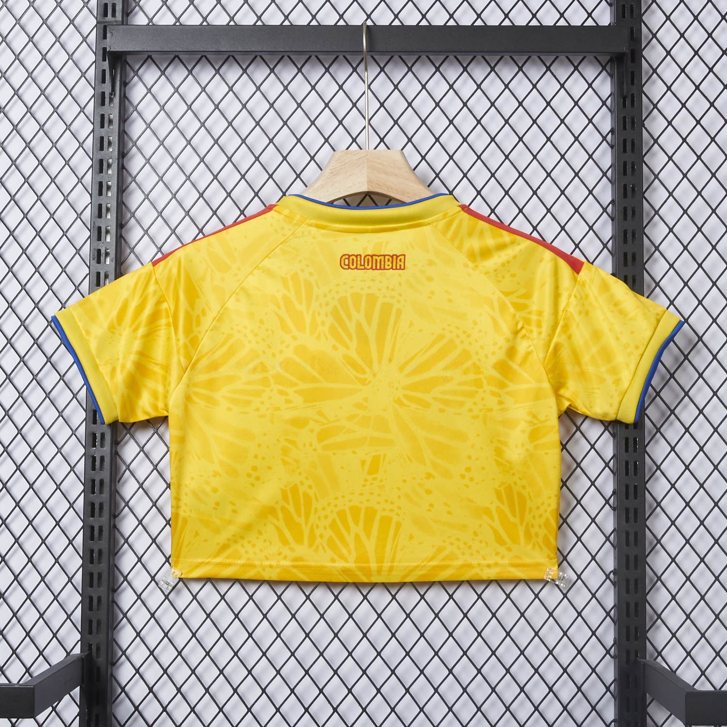 Women's Colombia 2026 Home Cropped Jersey - UnitedFutballJersey