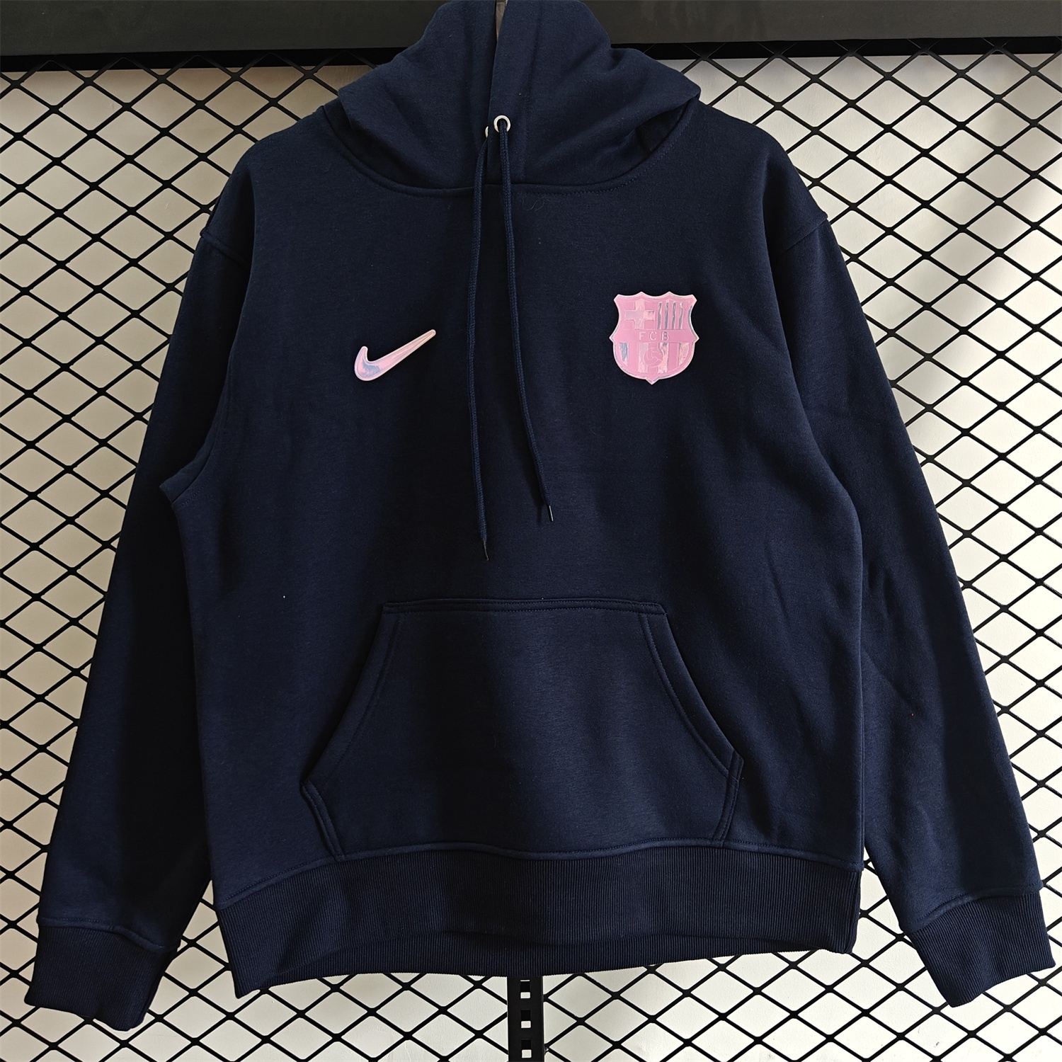 Barcelona 25-26 Originals Terrace Icon Unisex Pullover Hoodie - UnitedFutballJersey
