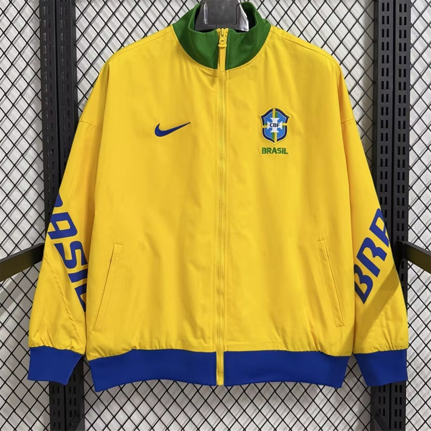 Brazil 2026 Windbreaker Jacket - Yellow - UnitedFutballJersey