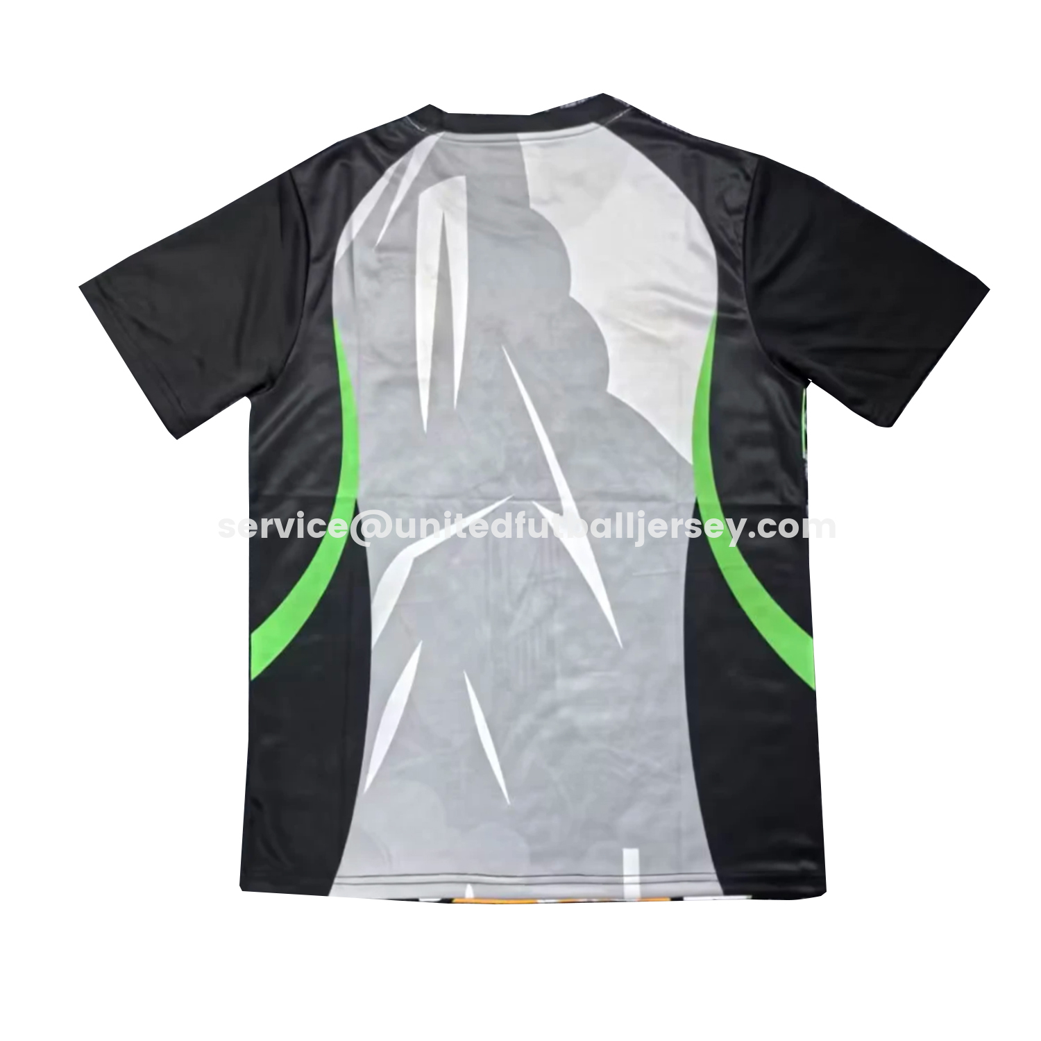 Brazil 25-26 Jesus Green And Black Jersey - Fans Version - UnitedFutballJersey