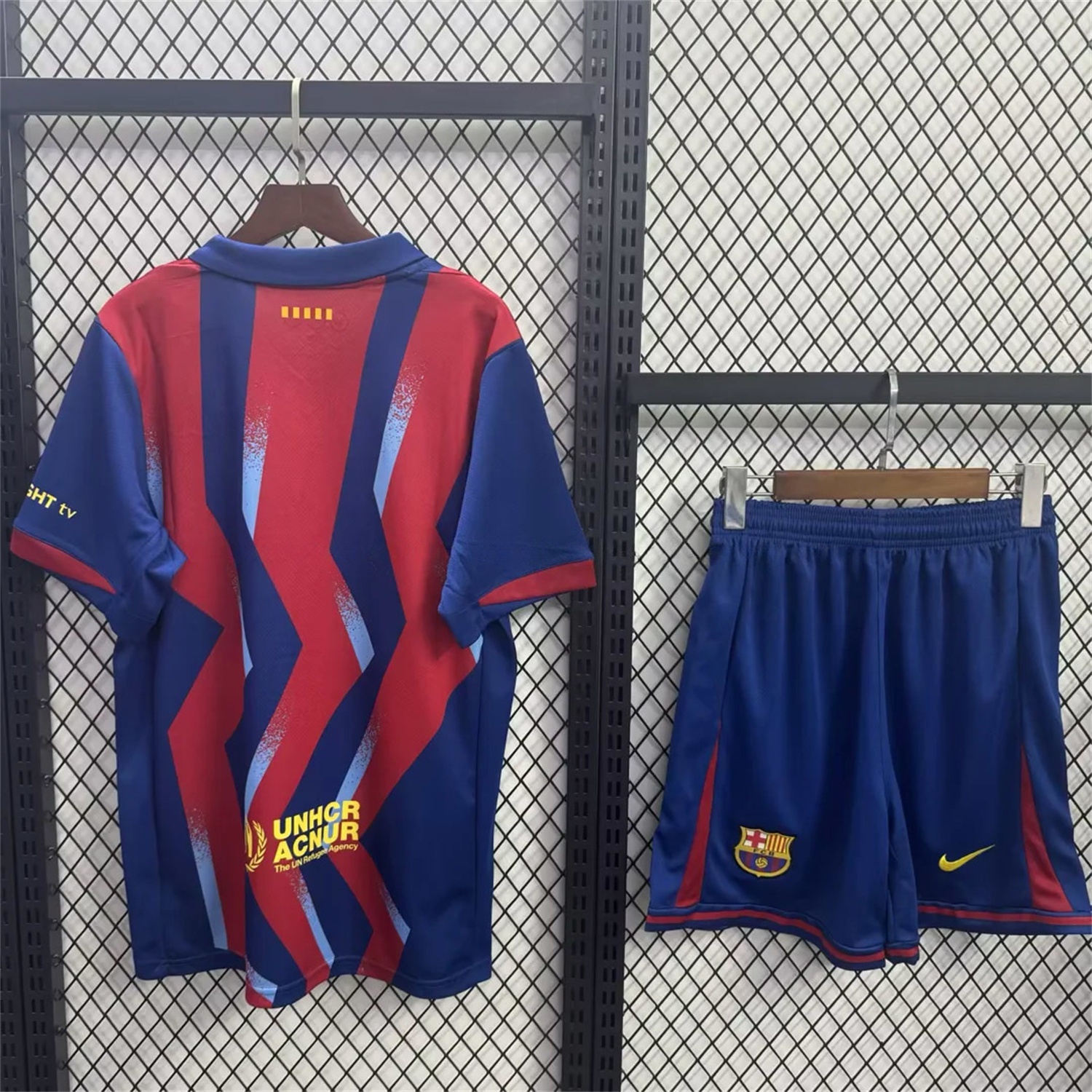 Barcelona 25-26 Fourth Kids Kit - UnitedFutballJersey