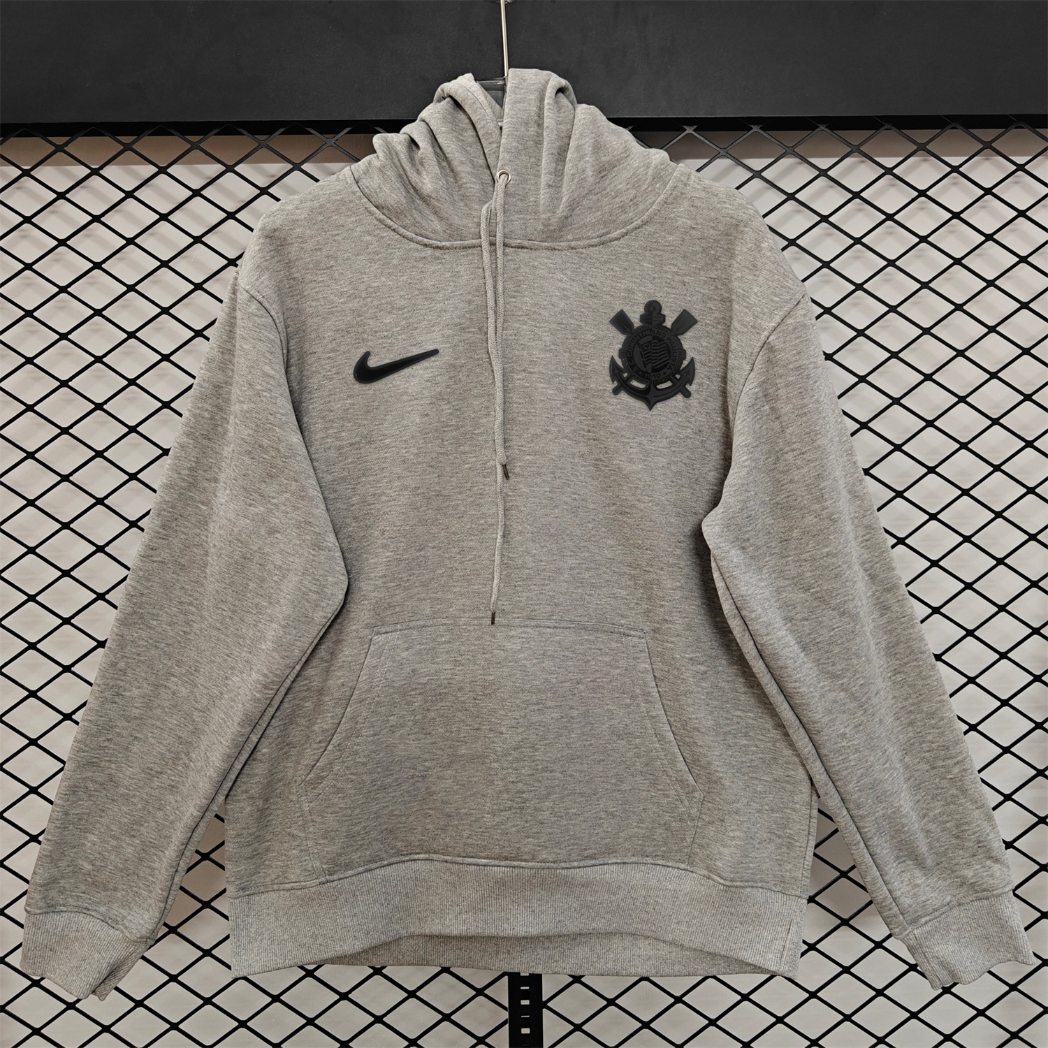 Corinthians 25-26 Originals Terrace Black Icon Unisex Pullover Hoodie - UnitedFutballJersey