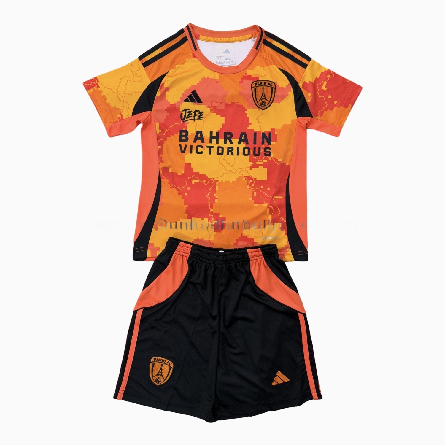 Paris FC 25-26 Third Men's Adult Jersey Set - Fans Version - UnitedFutballJersey