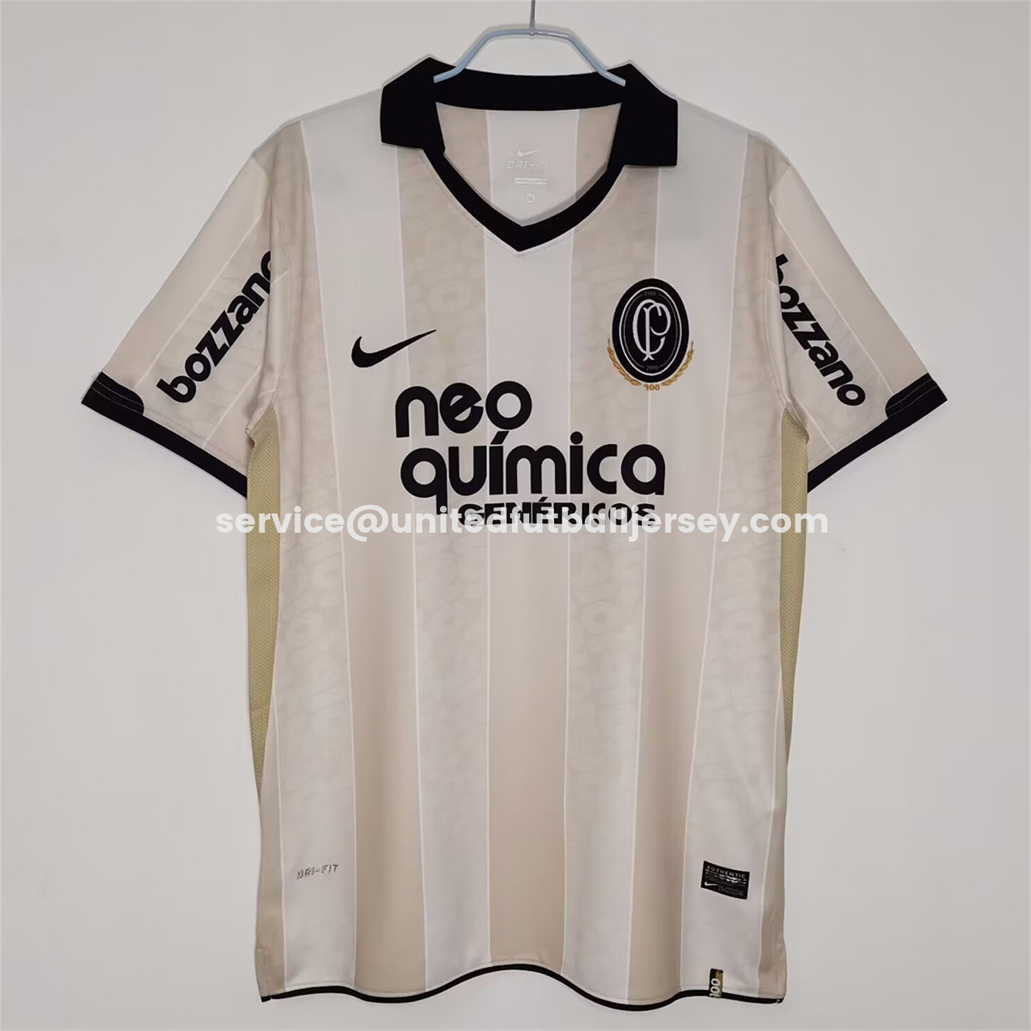 Retro Corinthians 2010 100th Anniversary Jersey - UnitedFutballJersey
