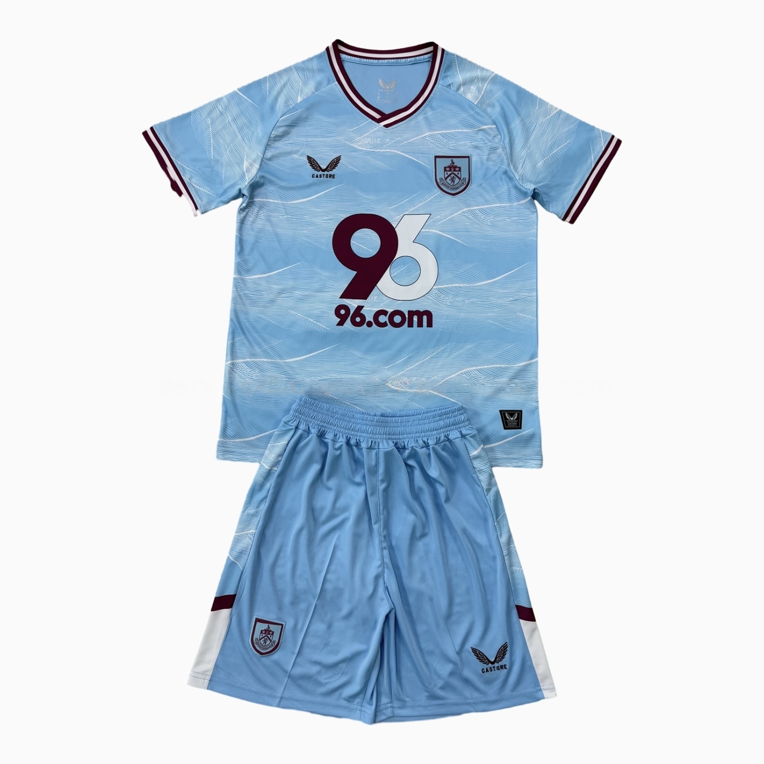 Burnley 25-26 Away Men's Adult Jersey Set - Fans Version - UnitedFutballJersey