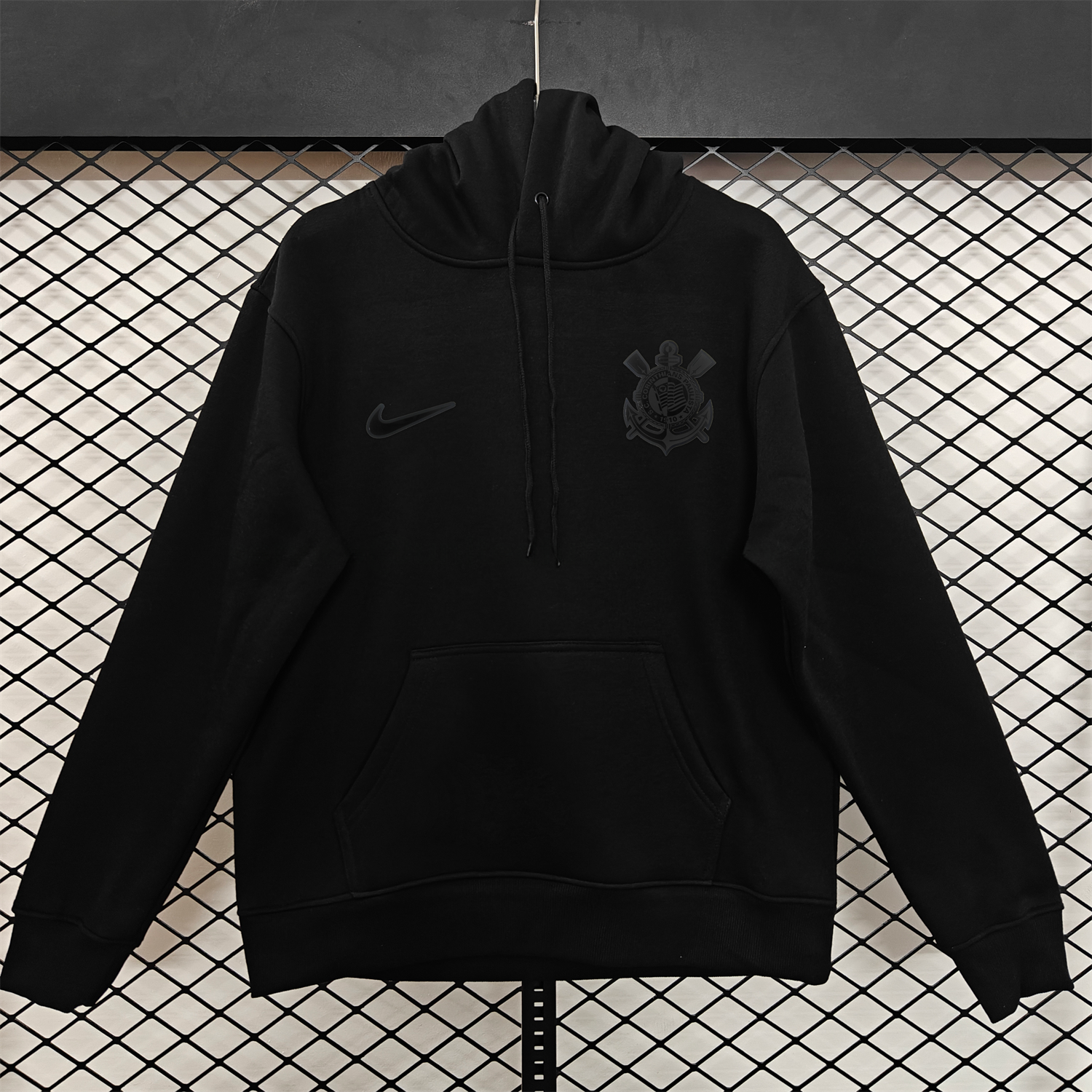 Corinthians 25-26 Originals Terrace Black Icon Unisex Pullover Hoodie - UnitedFutballJersey