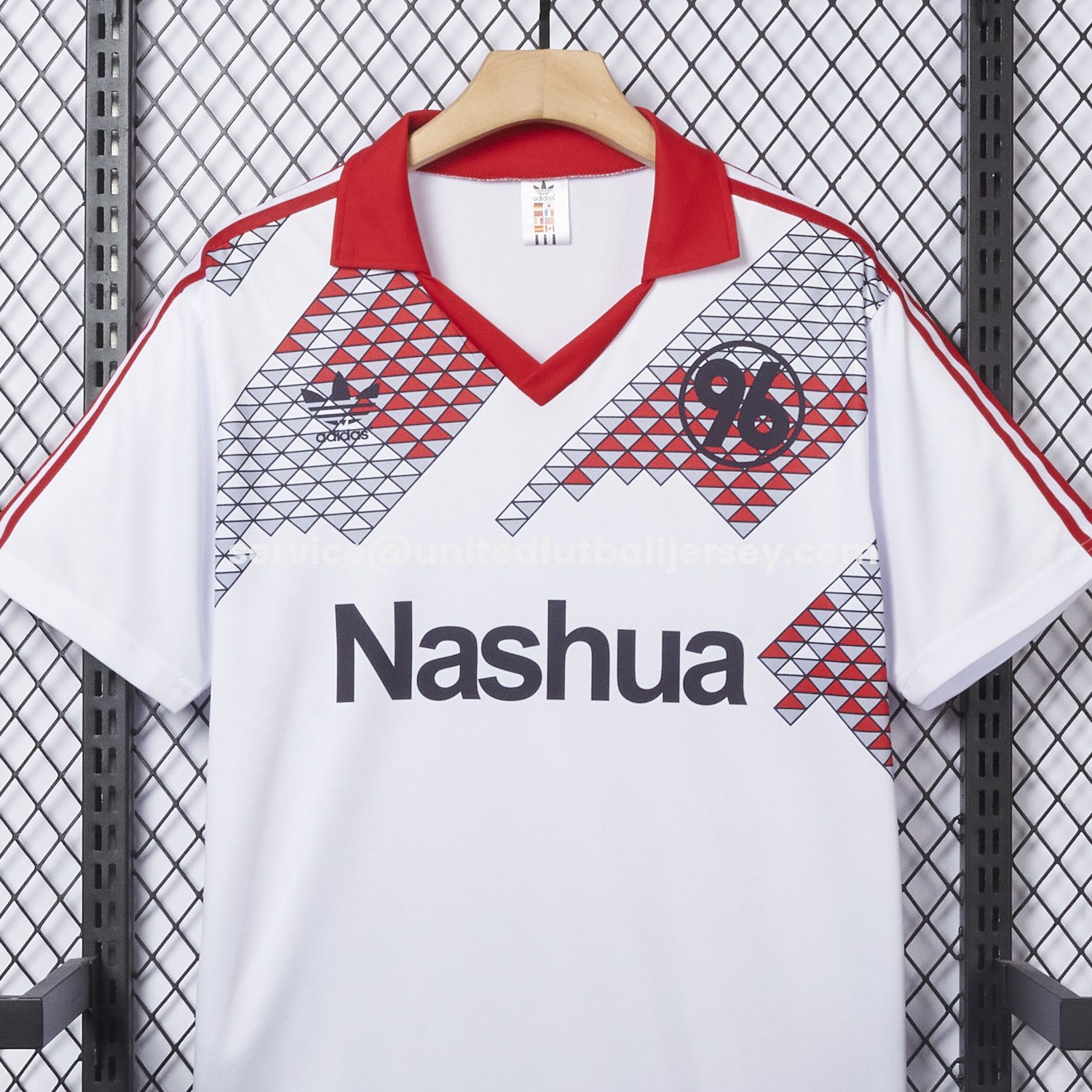 Retro Hannover 96 1988-91 White Commemorative Jersey - UnitedFutballJersey