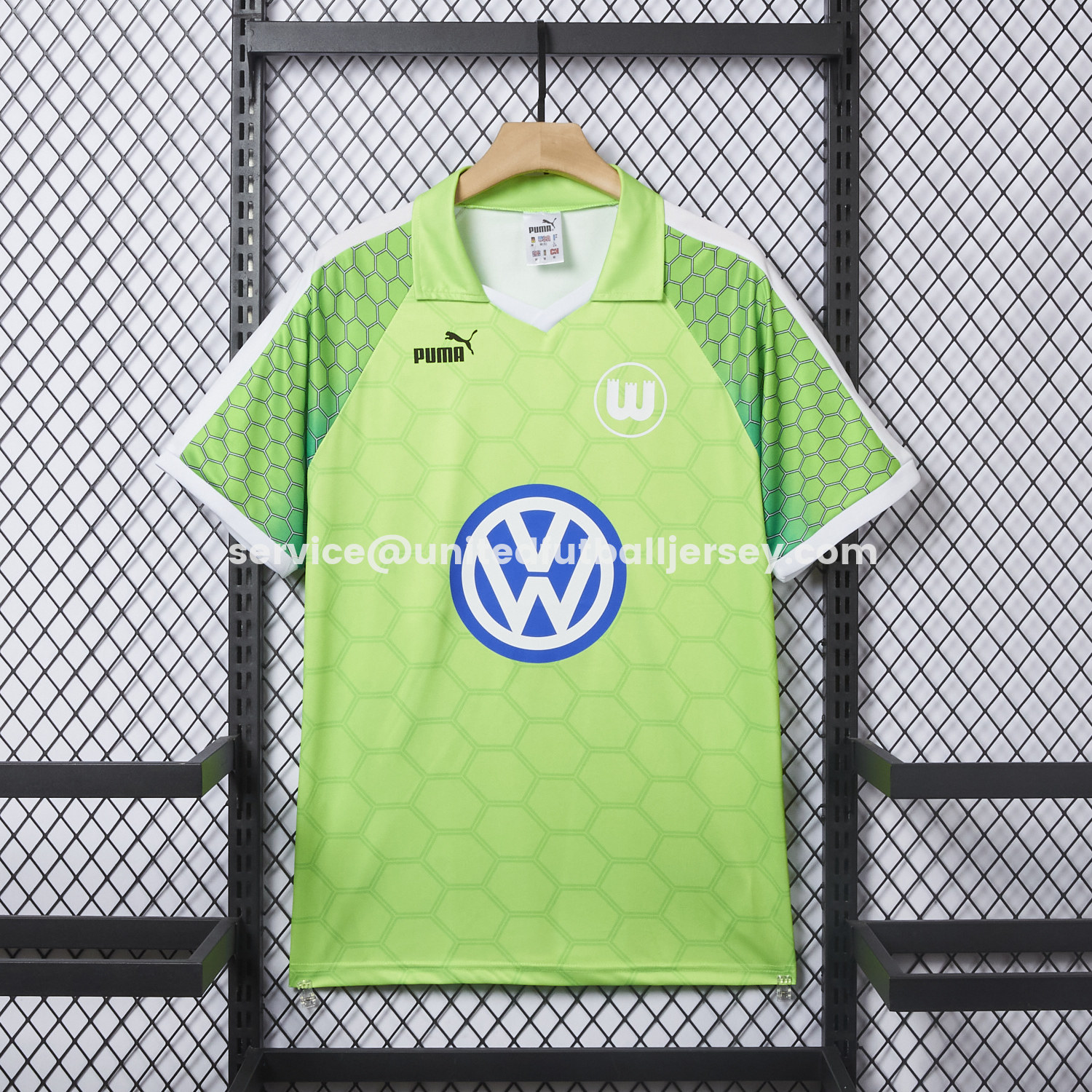 Retro Wolfsburg 1997-98 Home Jersey - UnitedFutballJersey