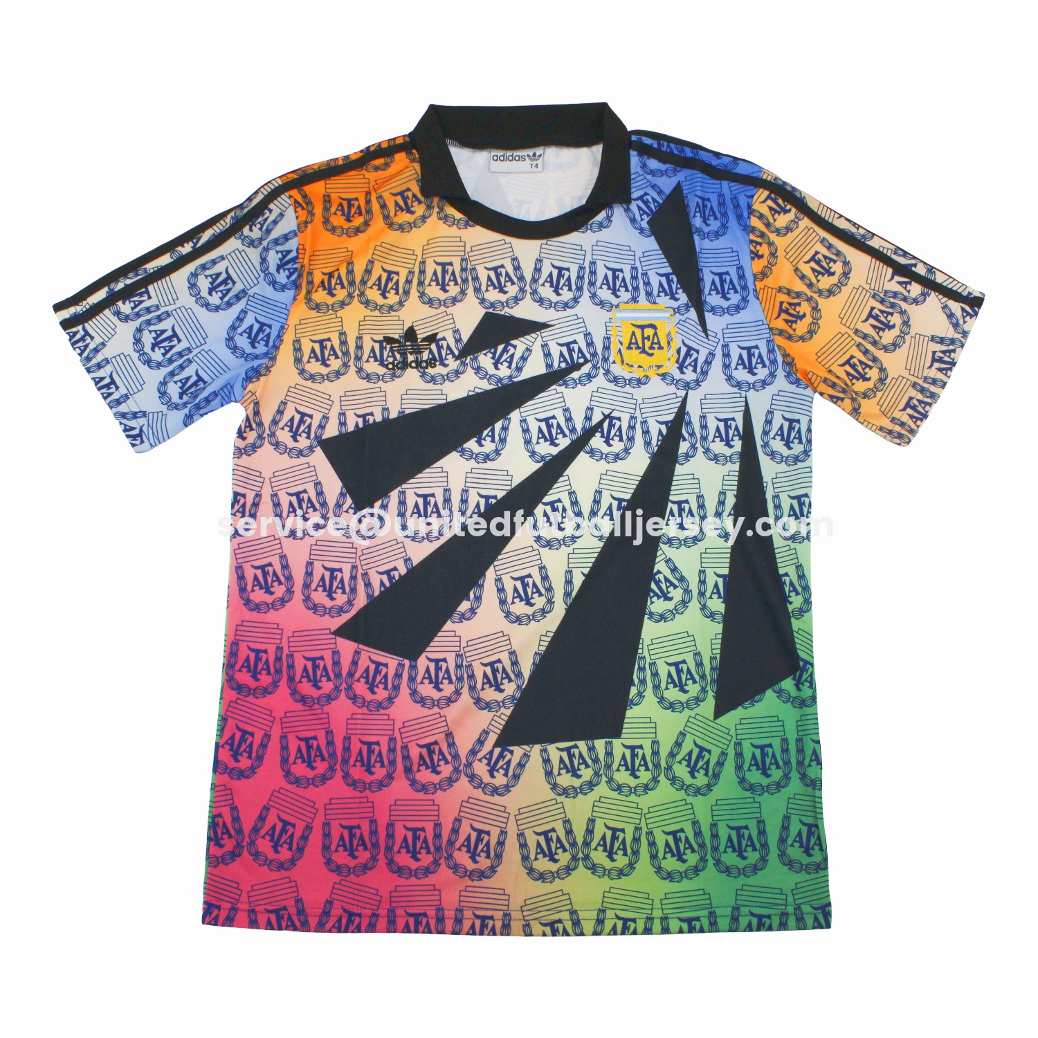 Retro Argentina 1994 Multicolor Goalkeeper Jersey - UnitedFutballJersey