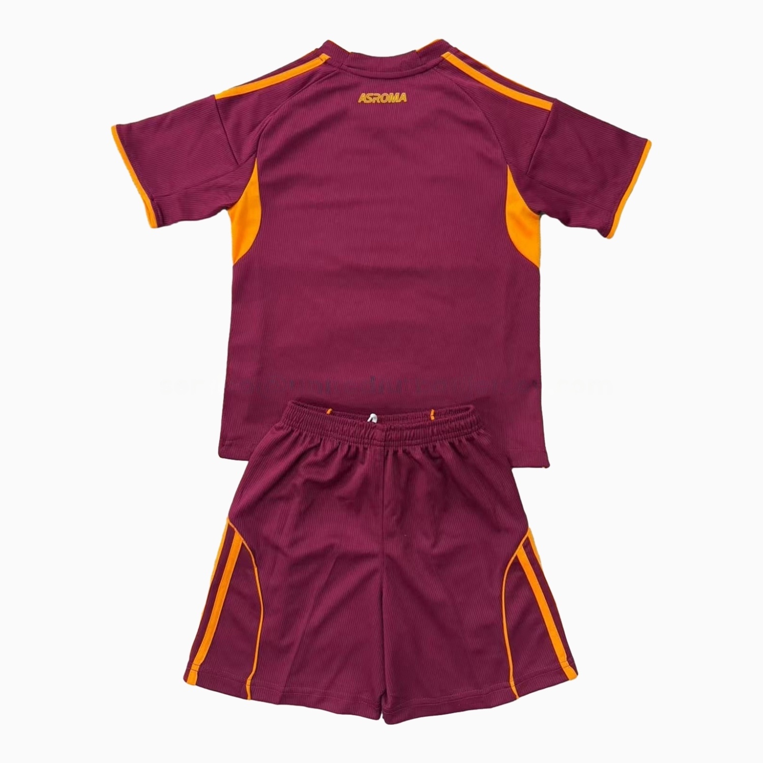 AS Roma 25-26 Home Unsponsored Men's Adult Jersey Set - Fans Version - UnitedFutballJersey