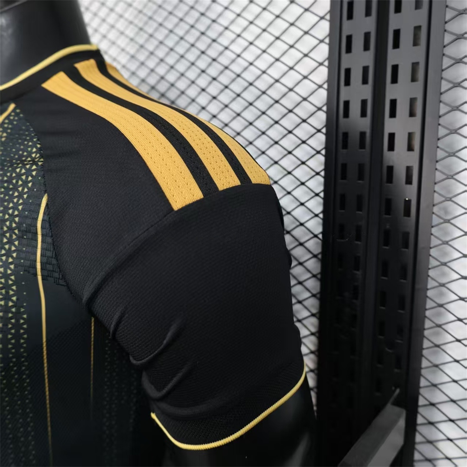 Algeria 2026 Black And Gold Special Jersey - Player Version - UnitedFutballJersey
