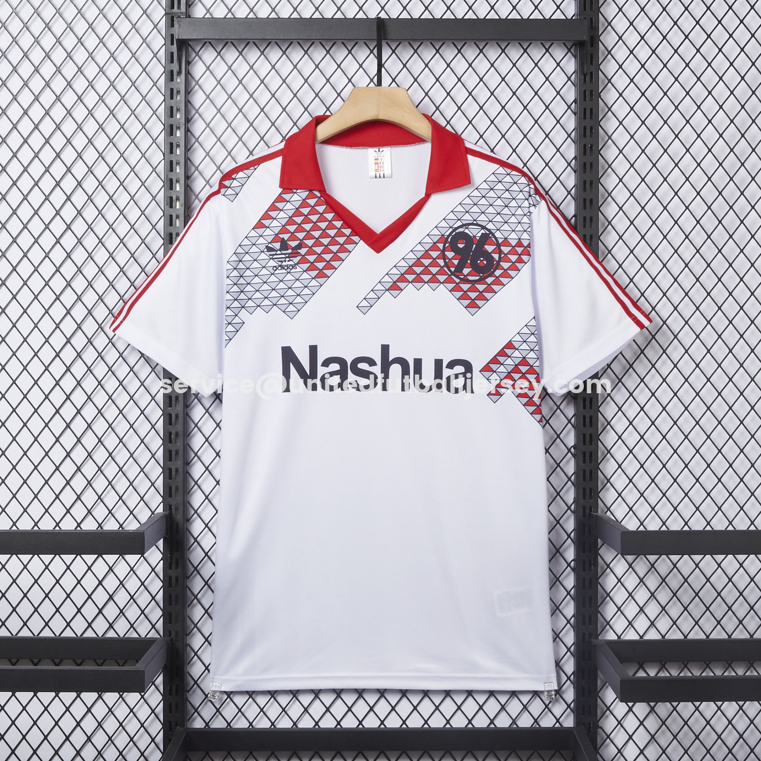 Retro Hannover 96 1988-91 White Commemorative Jersey - UnitedFutballJersey