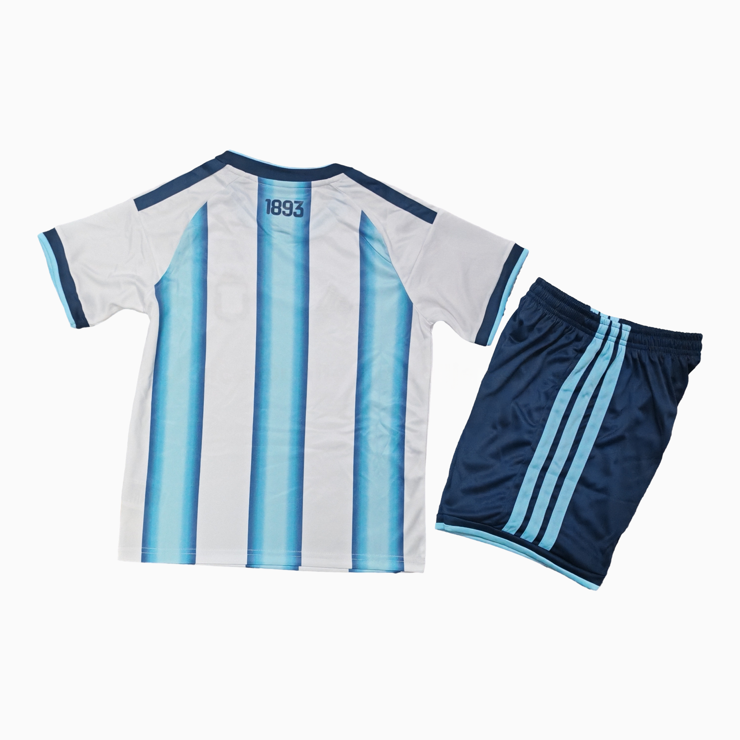 Argentina 2026 Home Kids Kit - Without Chest Patch - UnitedFutballJersey