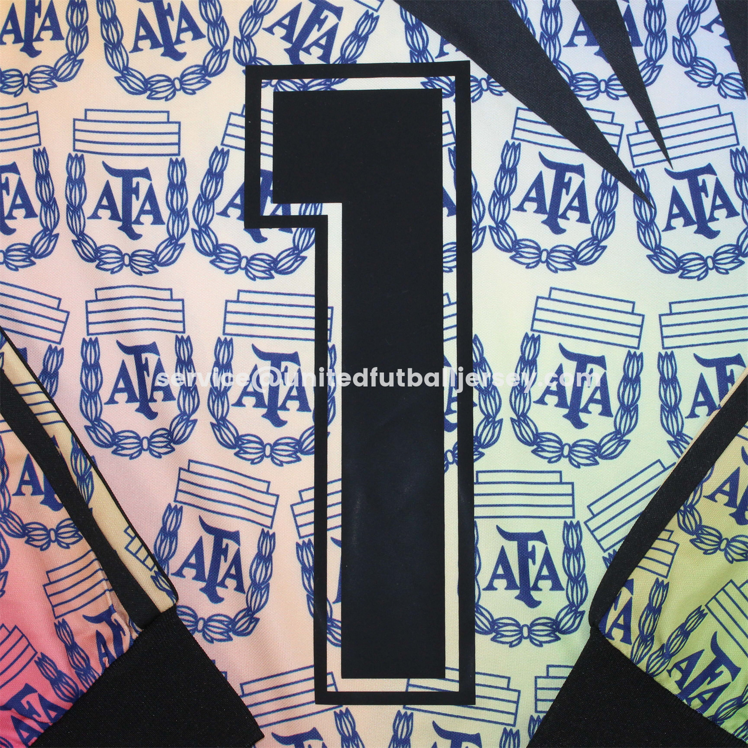 Retro Argentina 1994 Multicolor Goalkeeper Long Sleeves Jersey - UnitedFutballJersey