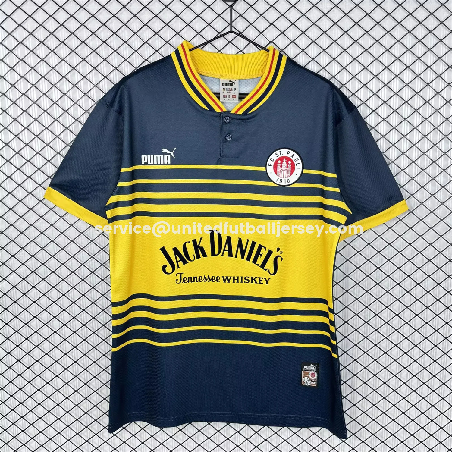Retro St. Pauli 1997-98 Away Jersey - UnitedFutballJersey