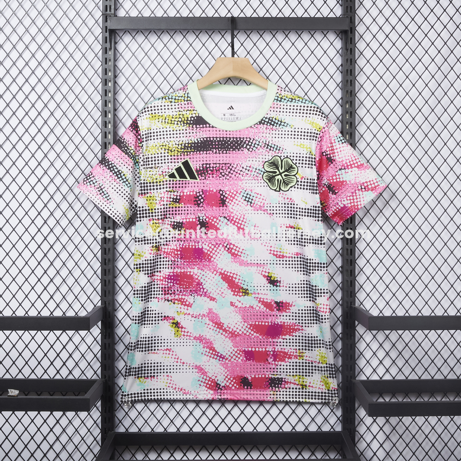 Celtic 25-26 Pink And Grey Special Jersey - Fans Version - UnitedFutballJersey