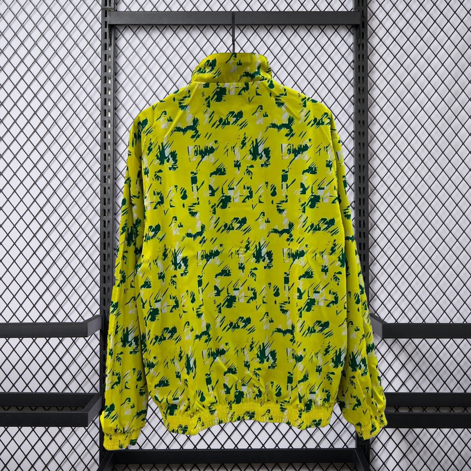 Real Betis 25-26 Double Sided Reversible Windbreaker - Green & Yellow - UnitedFutballJersey
