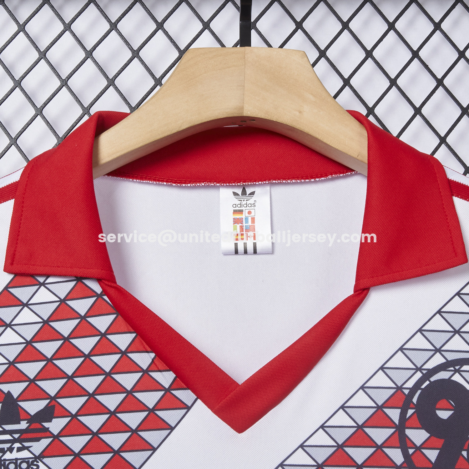 Retro Hannover 96 1988-91 White Commemorative Jersey - UnitedFutballJersey