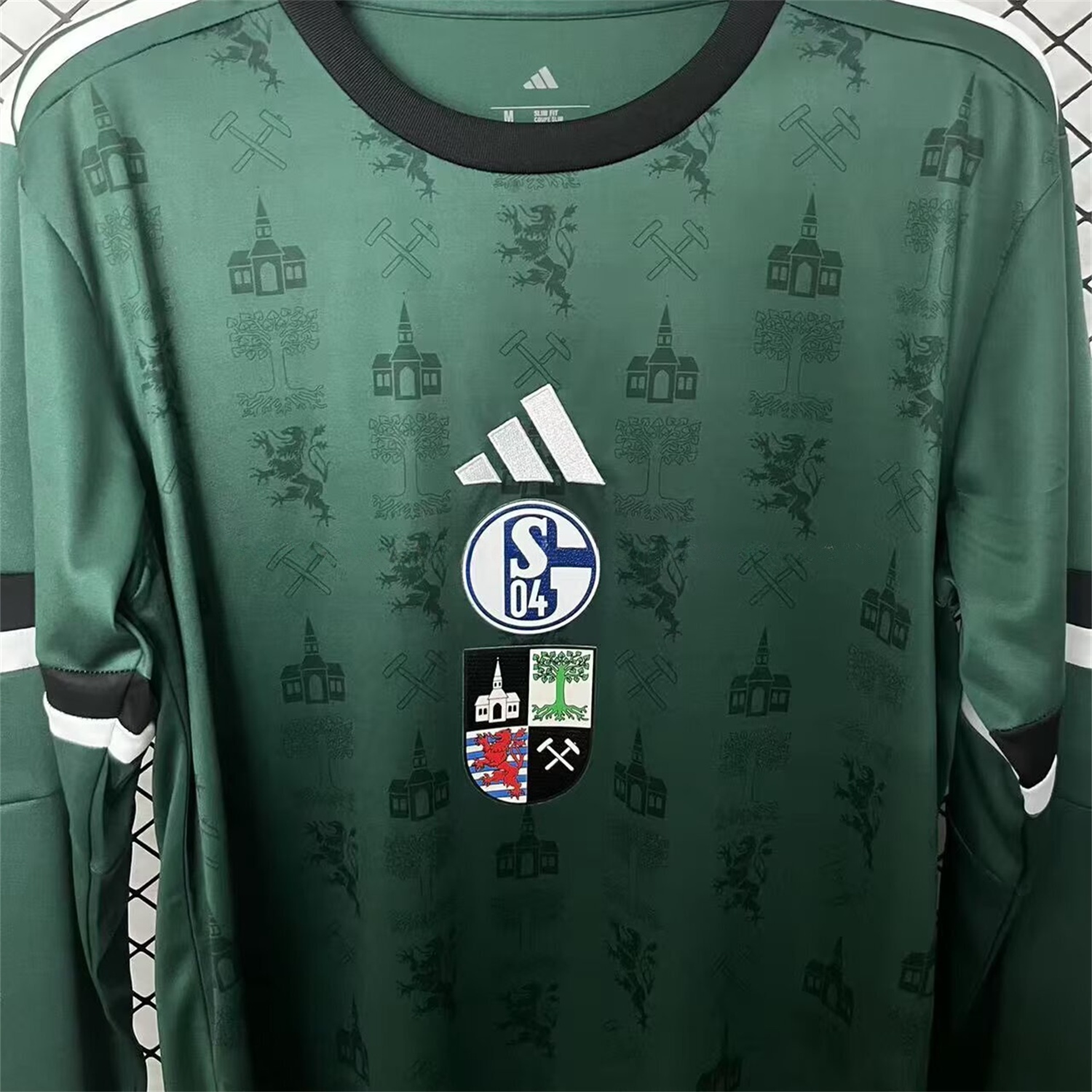 Schalke 04 25-26 150 Years of Gelsenkirchen Special Long Sleeves Jersey - Fans Version - UnitedFutballJersey