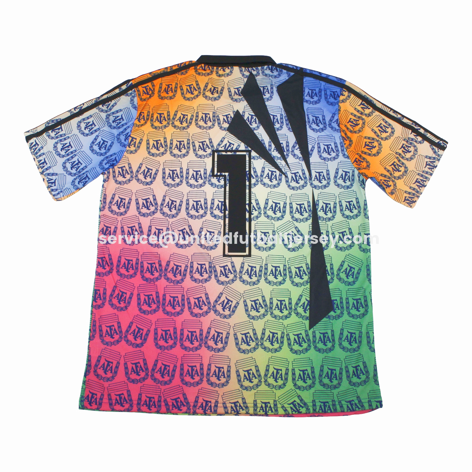 Retro Argentina 1994 Multicolor Goalkeeper Jersey - UnitedFutballJersey