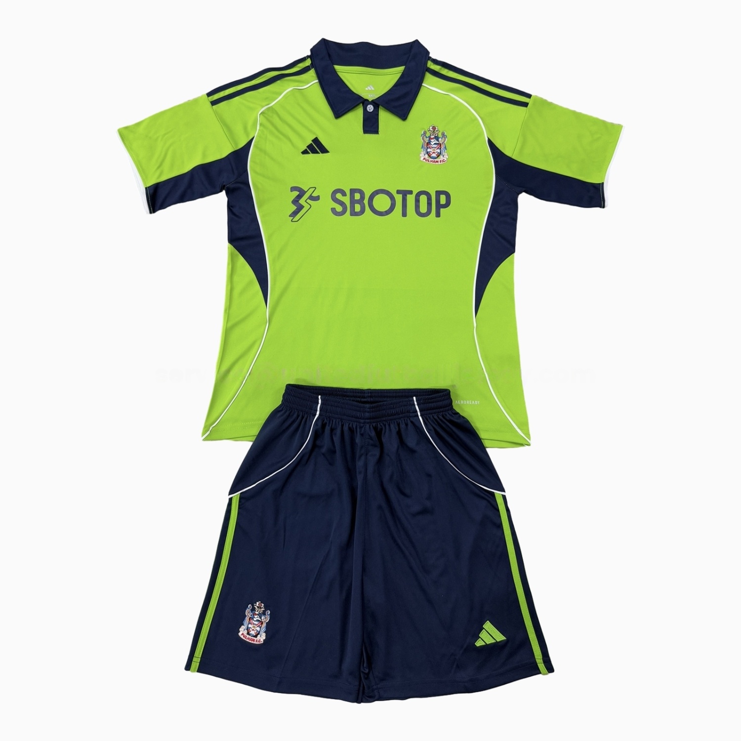 Fulham 25-26 Away Men's Adult Jersey Set - Fans Version - UnitedFutballJersey